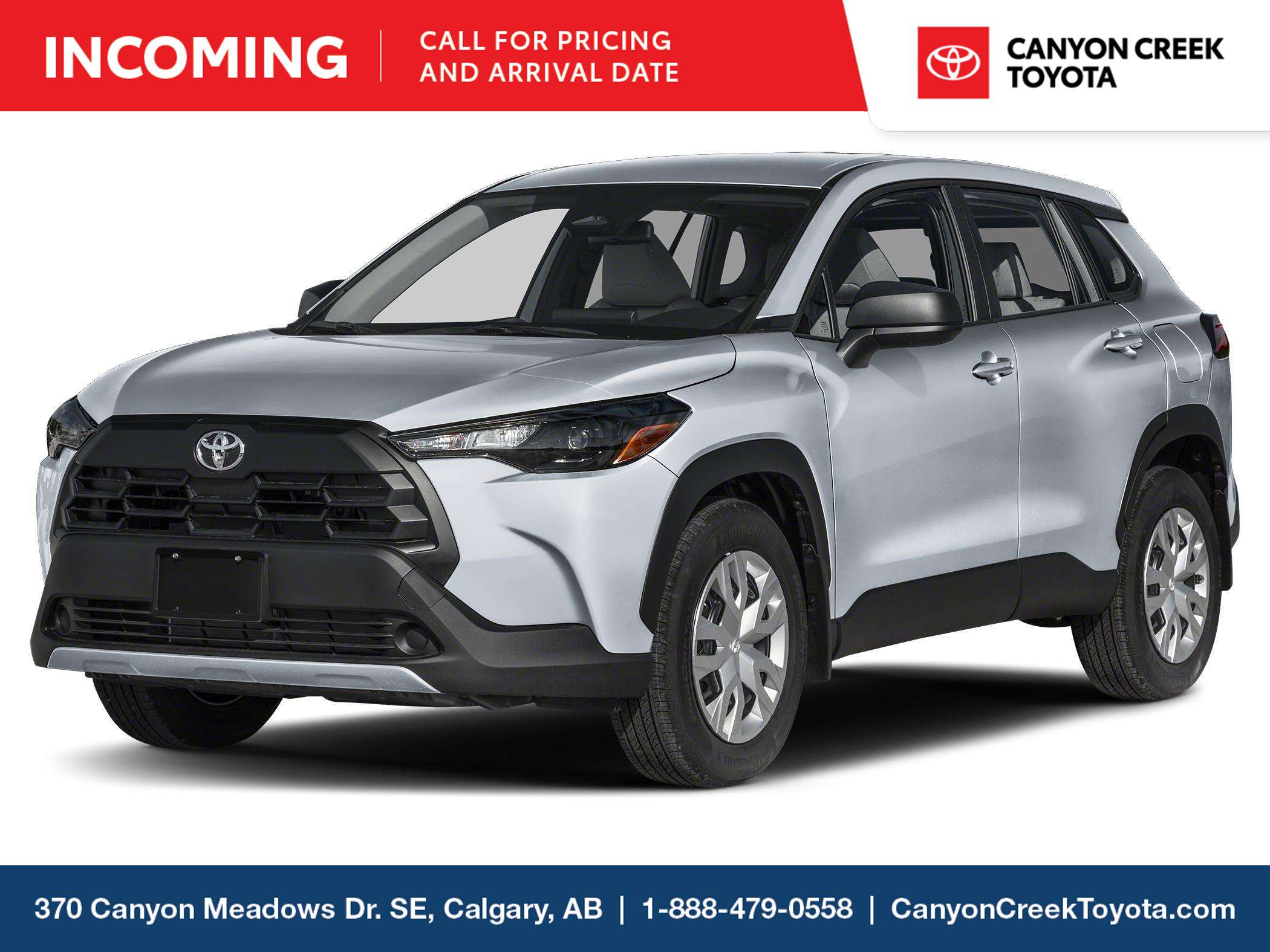 Silver 2026 Toyota Corolla Cross SUV / Crossover All-Wheel Drive Automatic