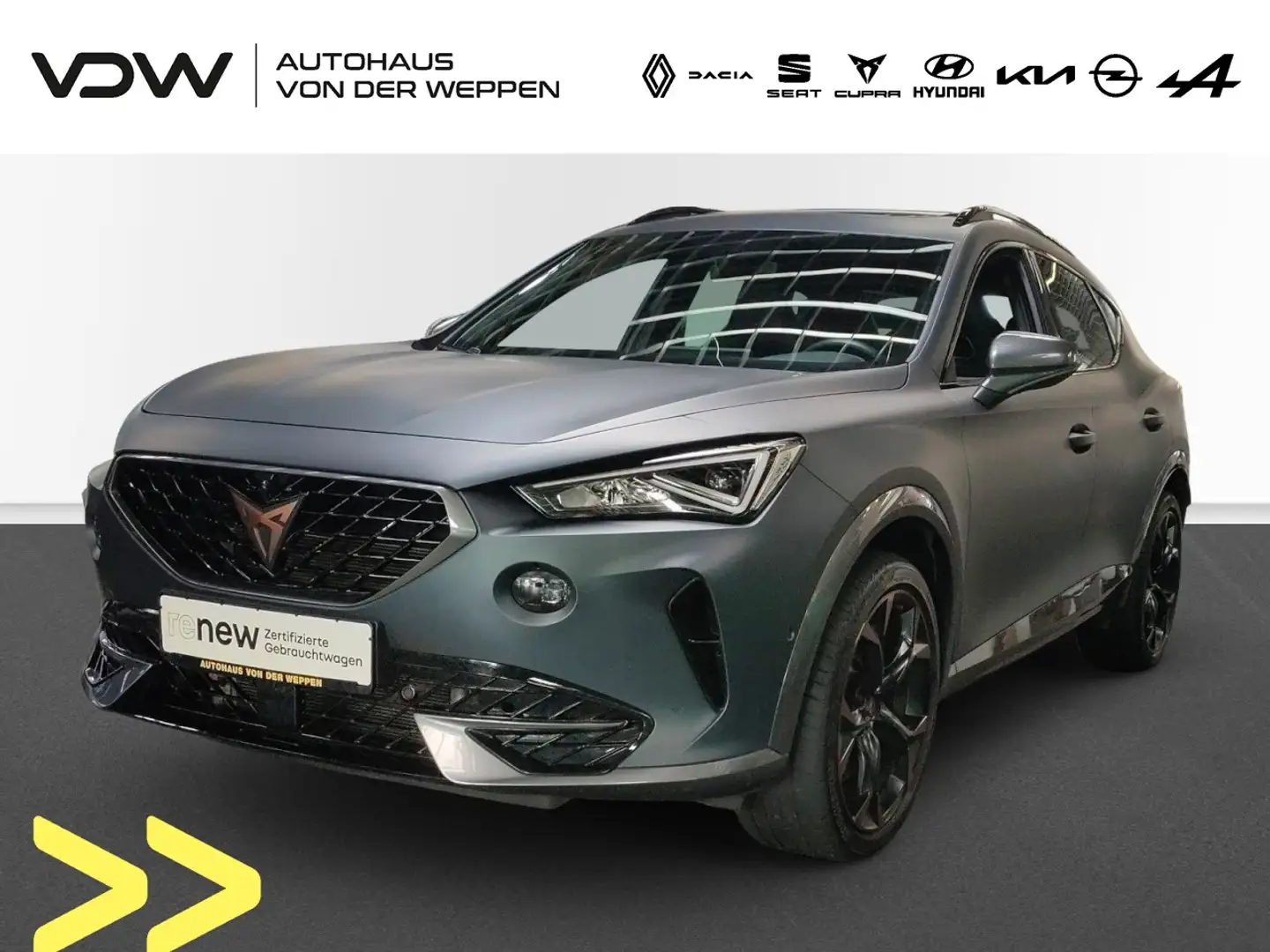 CUPRA Formentor VZ 4Drive Klima Navi Einparkhilfe Panoramadach Gris - 1