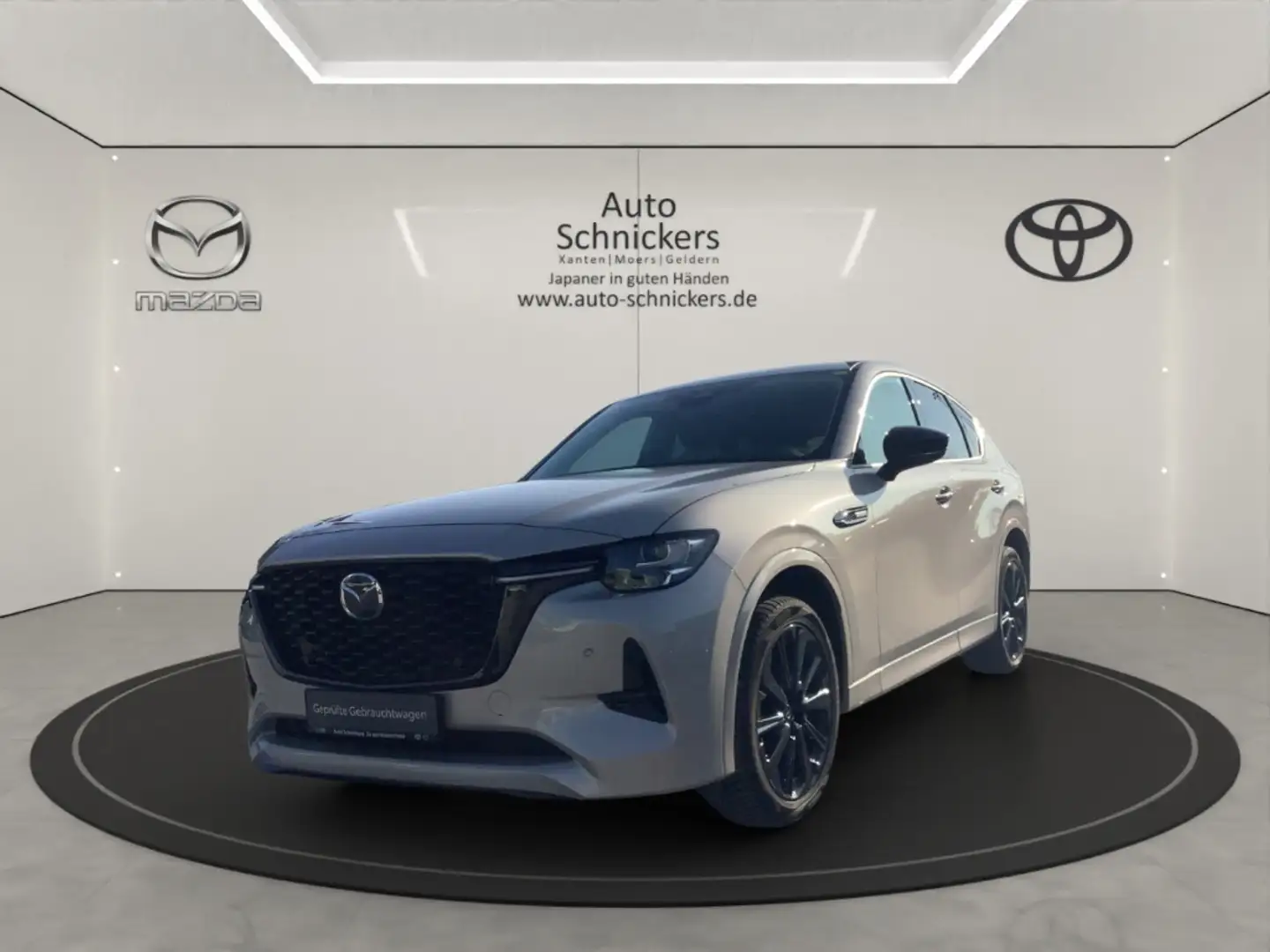 Mazda CX-60 PLUG-IN+HOMURA+CON-P+DRI+P+COM-P+PANO+AHK Argent - 1