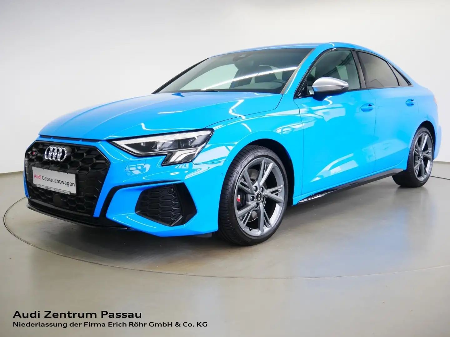 Audi S3 Limousine TFSI S tro. LED virt. Cock.+ NAVI+ DAB Blauw - 1