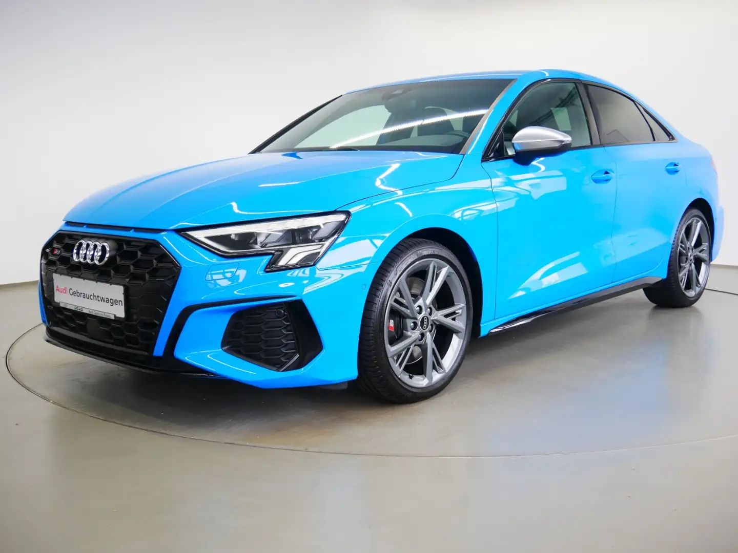 Audi S3 Limousine TFSI S tro. LED virt. Cock.+ NAVI+ DAB Blauw - 2