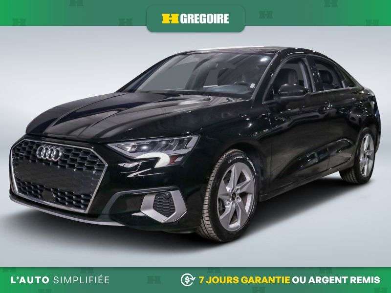 2023 Audi A3 KOMFORT AWD AUTO A/C CUIR TOIT MAGS CAM RECULE 2,000 cc 4 cyl alt 3