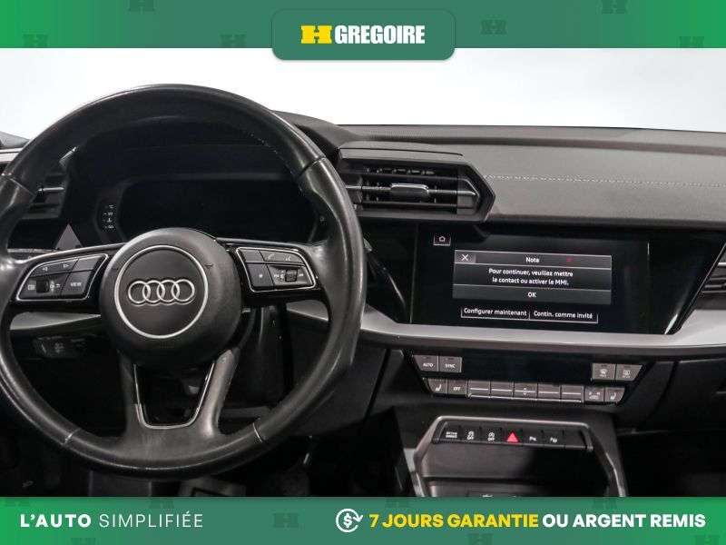2023 Audi A3 KOMFORT AWD AUTO A/C CUIR TOIT MAGS CAM RECULE 2,000 cc 4 cyl thumb 17