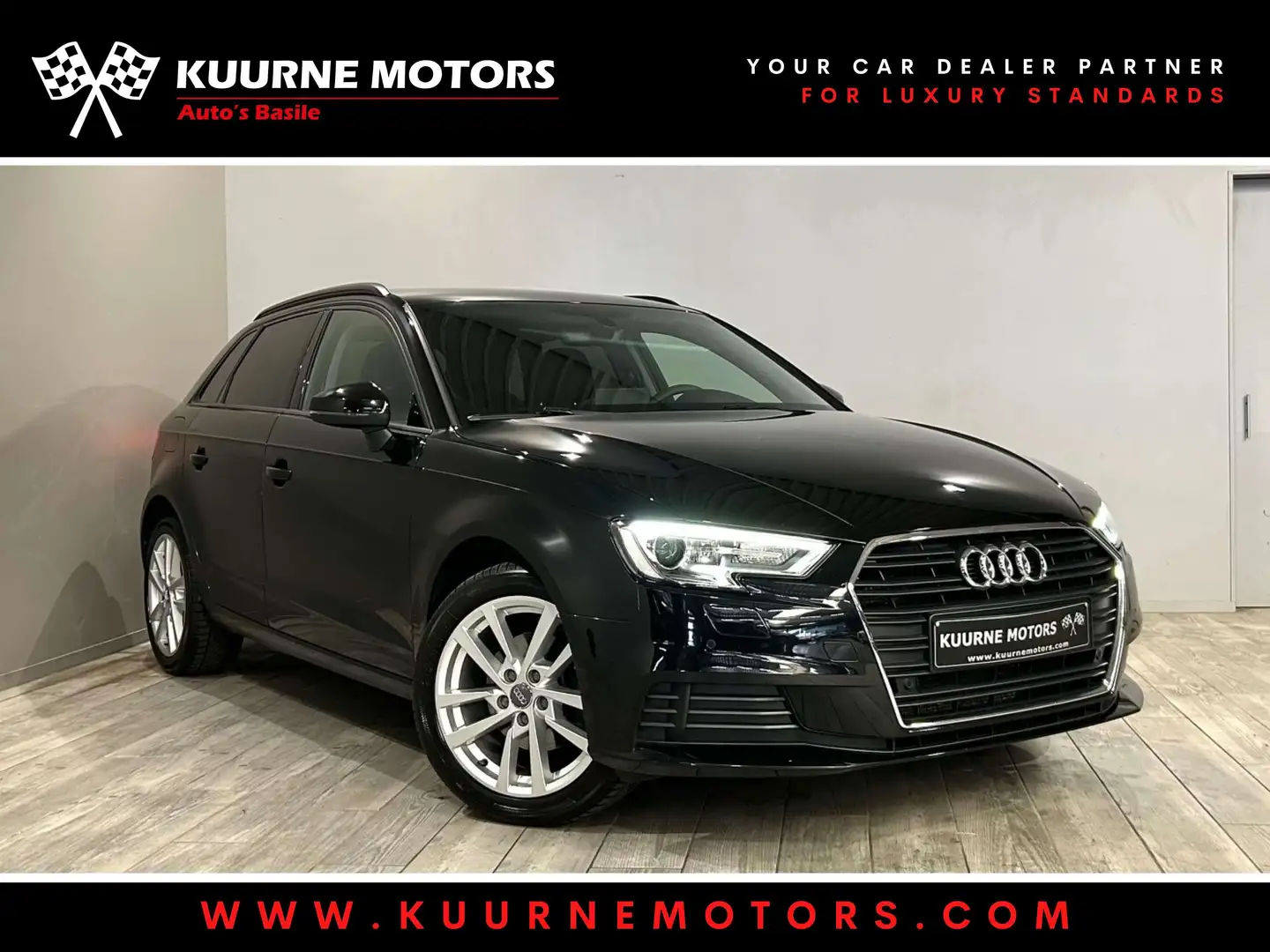 Audi A3 SportBack 30 TDI S Tronic Leder/Led *1j garantie* Noir - 1