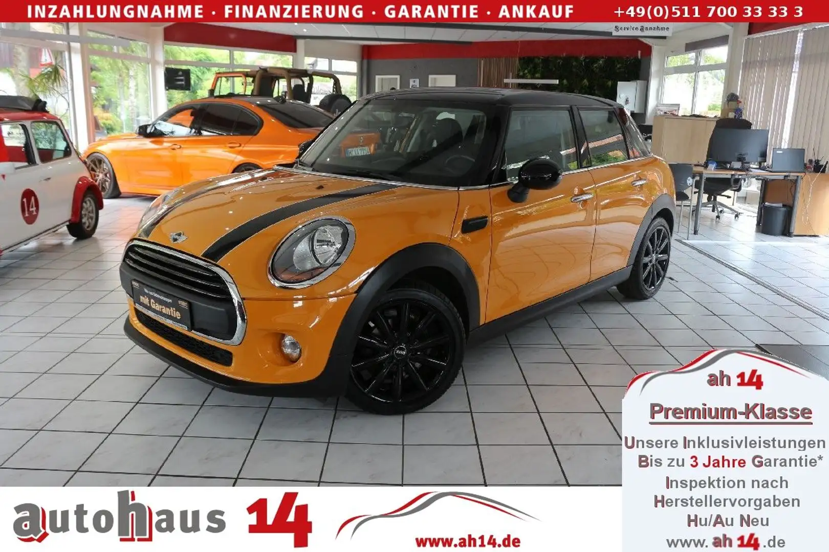 MINI One 1.2 - Sitzheizung-Klima-5Türen-Freisprech Orange - 1