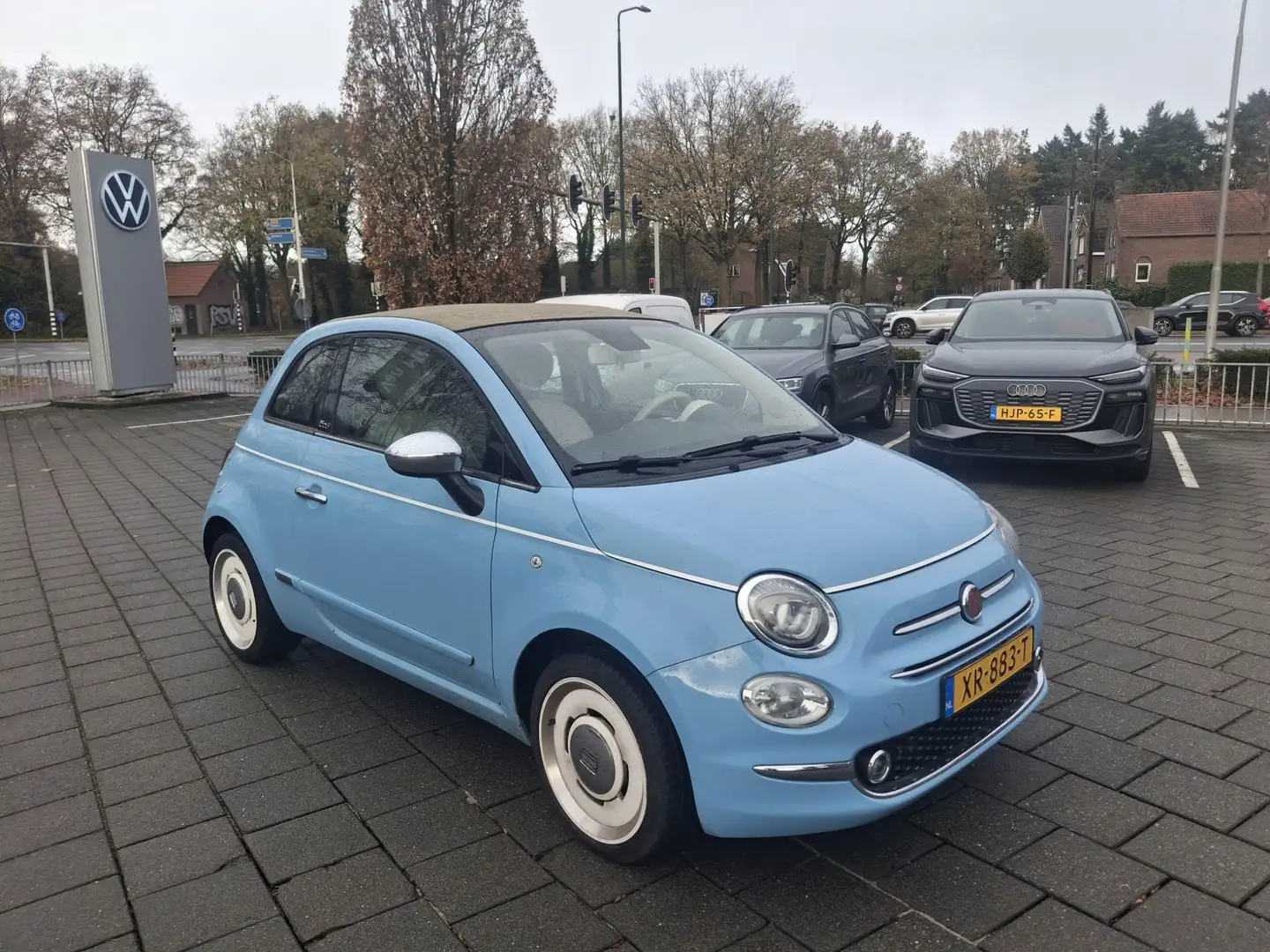 Fiat 500C 0.9 TwinAir Turbo Spiaggina 58 Bleu - 2