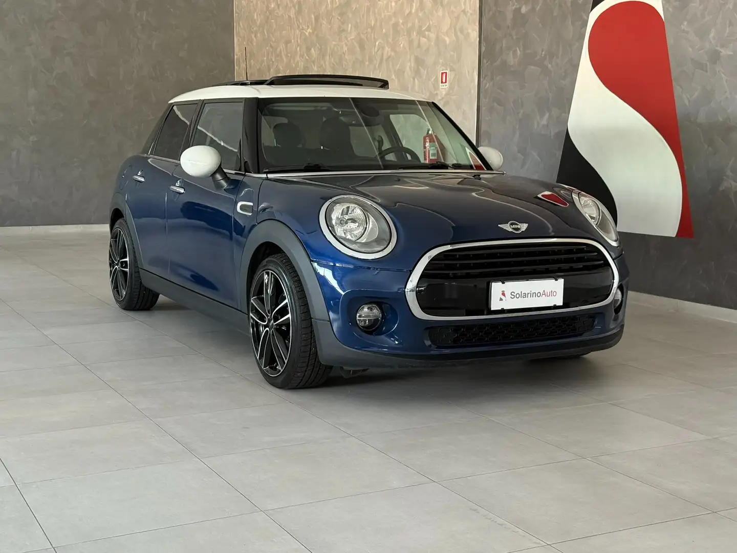 MINI Cooper D Mini IV F55-F56 2014 1.5 5p auto - Tetto Blu/Azzurro - 1