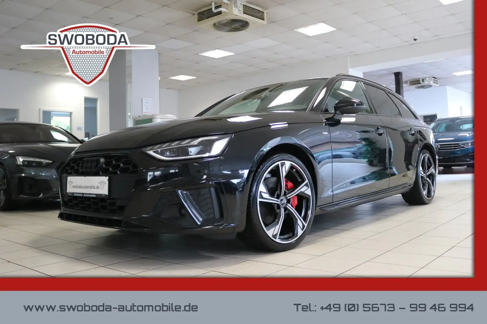 Audi A4 Avant 40TDI 2x S line Kamera Virtual LED Navi Schwarz - 1