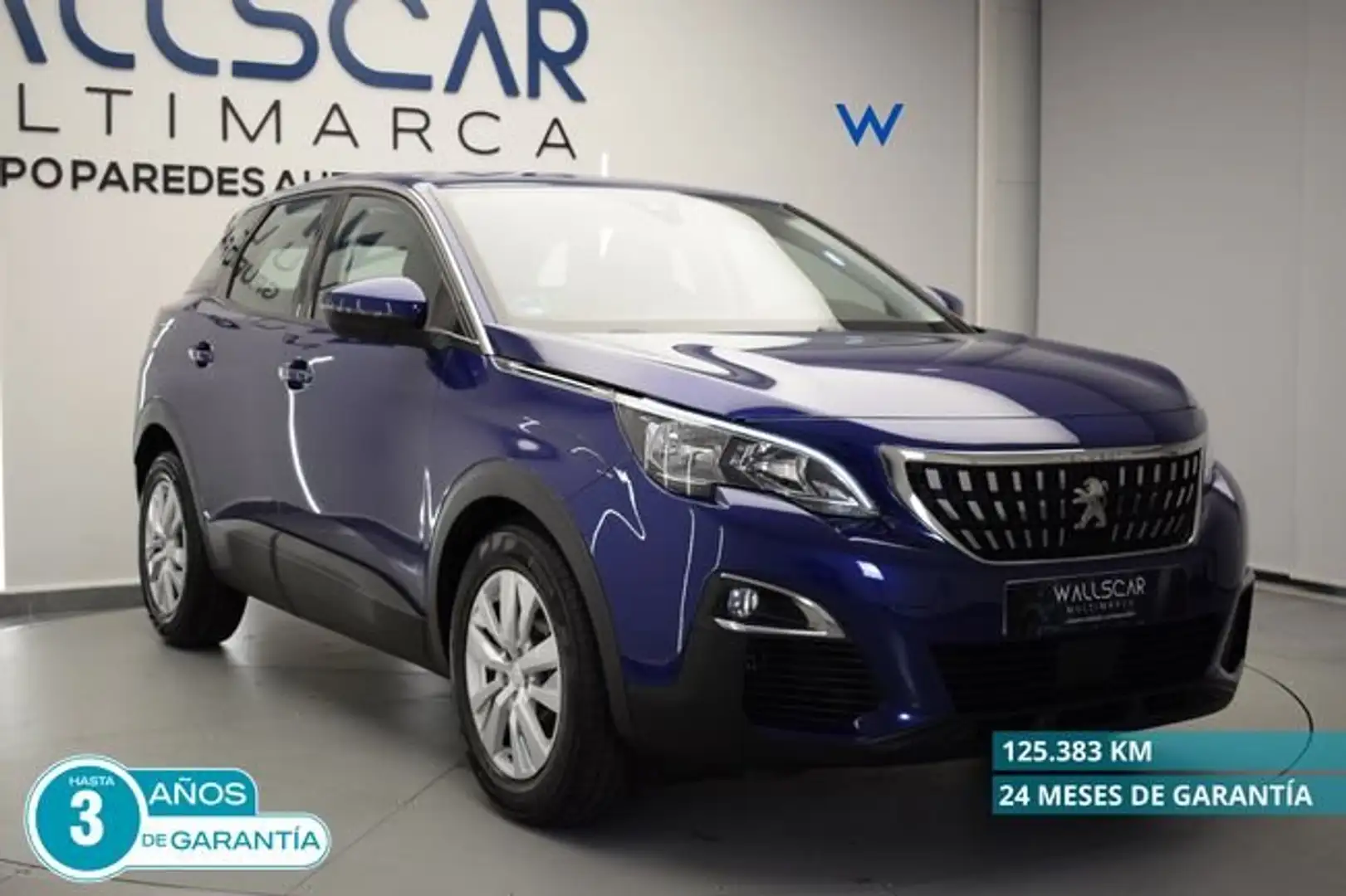 Peugeot 3008 1.2 PureTech S&S Access 130 Blau - 1