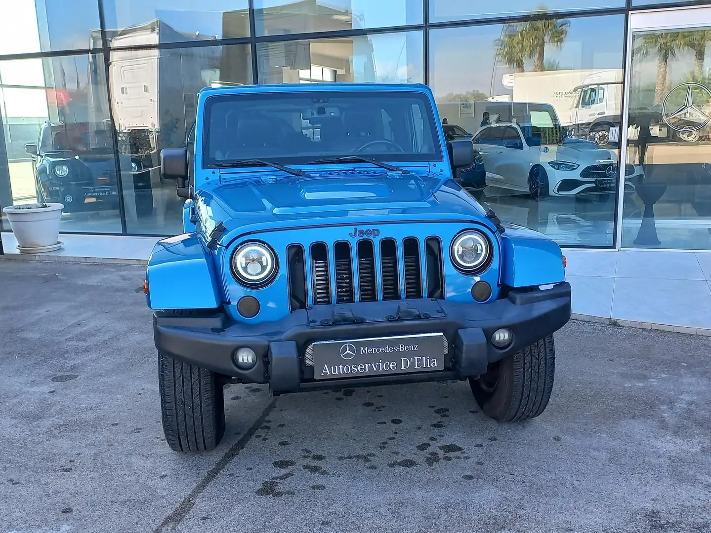 Jeep Wrangler III  2.8 crd Sahara auto E5+  Allestim. POLAR Azul - 2