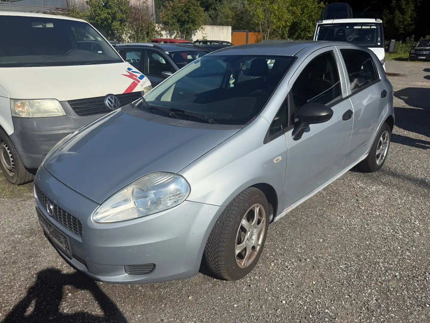 Fiat Grande Punto 1,2 Active Klima Euro 4 Argent - 1