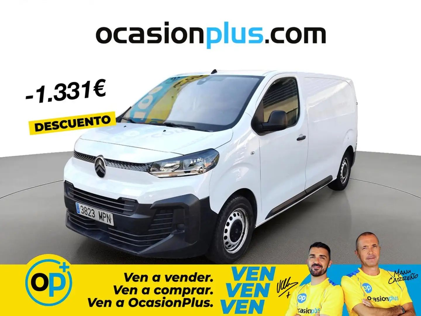 Citroen Jumpy Fg. 1.5 BlueHDI Talla M S&S 120 Blanco - 1