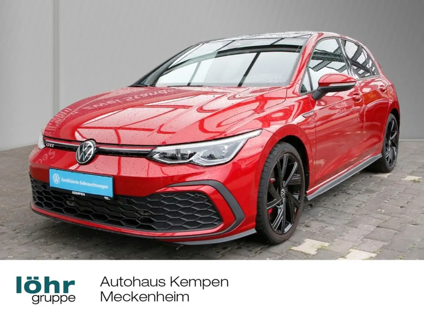 Volkswagen Golf VIII GTI 2.0 TSI DSG 18" Pano Navi+VC ACC LED P... Rouge - 1