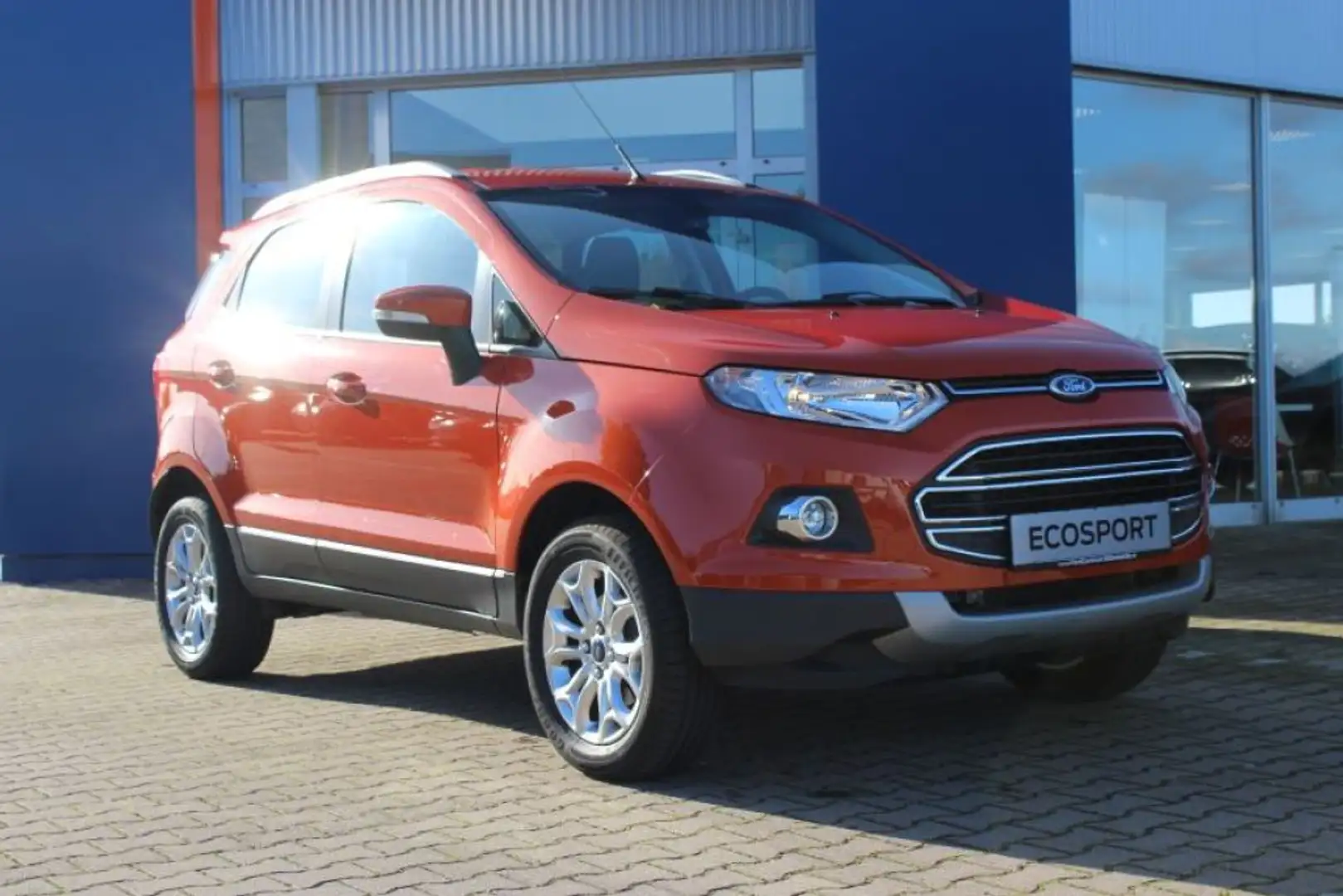 Ford EcoSport TITANIUM Rouge - 1