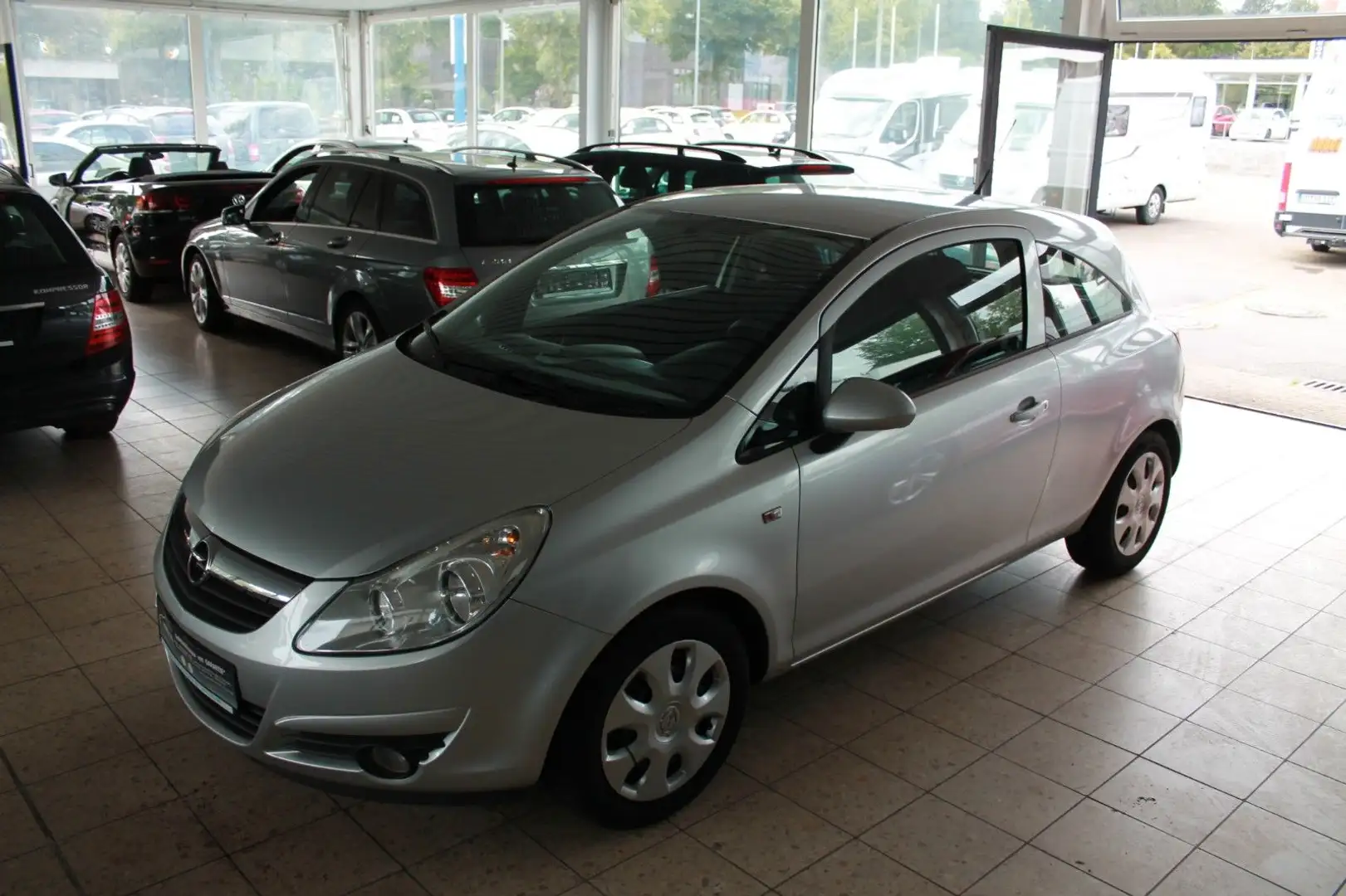 Opel Corsa D Edition Zilver - 1