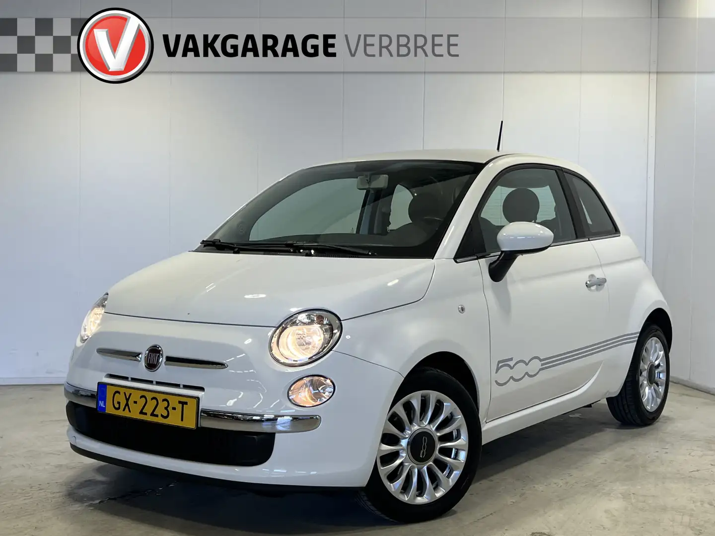 Fiat 500 0.9 TwinAir Turbo Easy | LM Velgen 15" | Airco | R Wit - 1