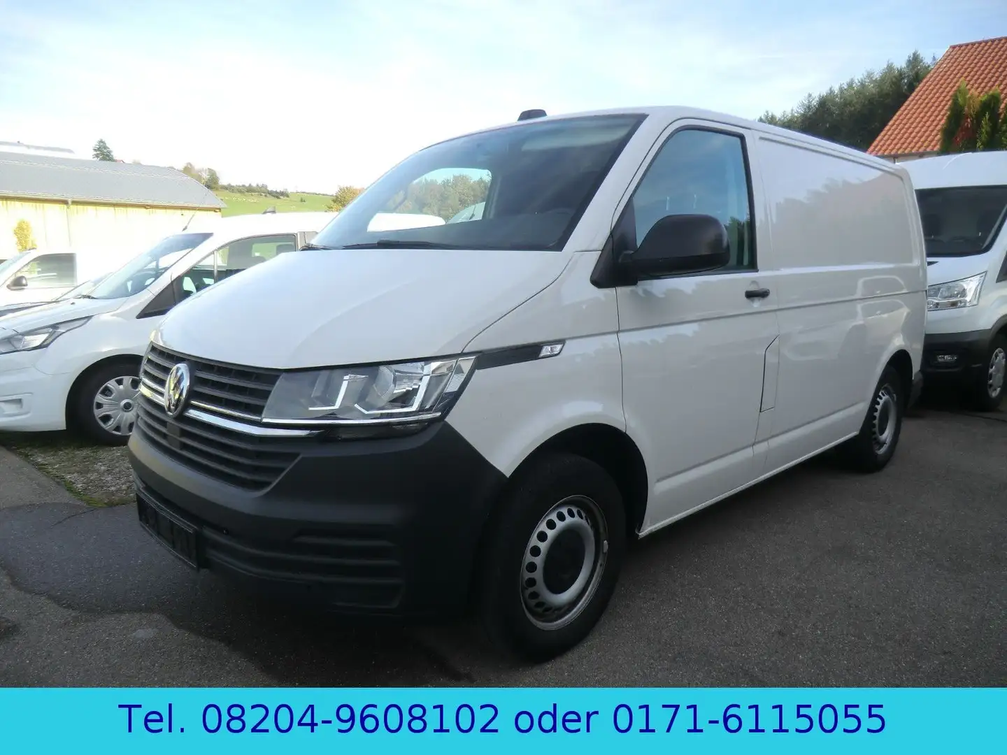 Volkswagen T6 Transporter Autom./Navi/Bott Regalsystem Wit - 1