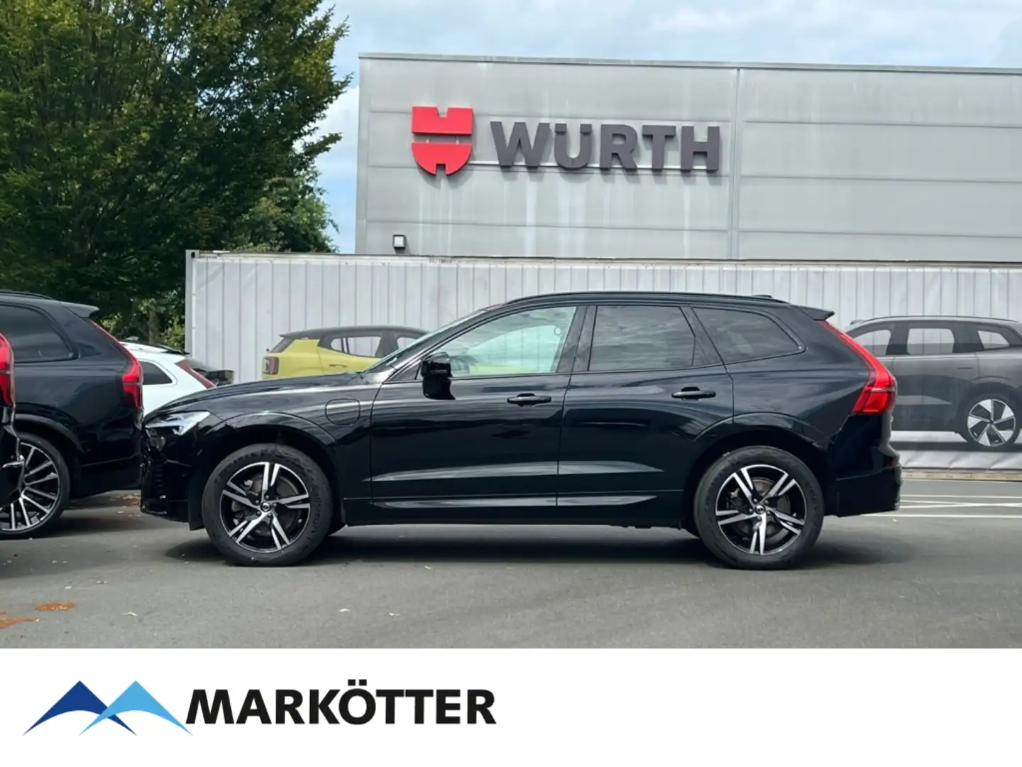 Volvo XC60 T8 AWD Recharge R-Design B&W/AHK/360CAM/PANO Schwarz - 2