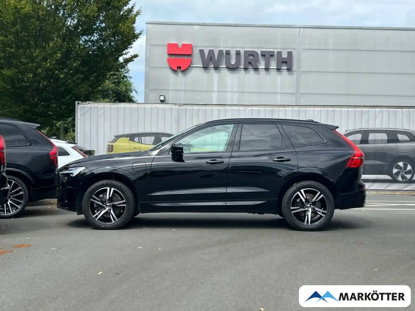 Volvo XC60 T8 AWD Recharge R-Design B&W/AHK/360CAM/PANO Schwarz - 2
