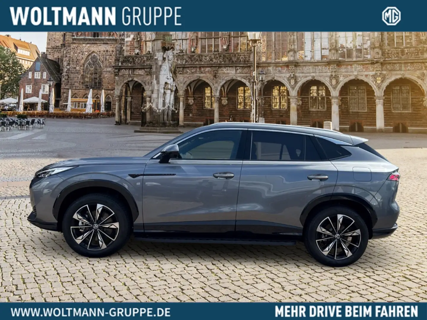 MG HS Luxury AT Tageszulassung TOP FINANZIERUNG* Gris - 2