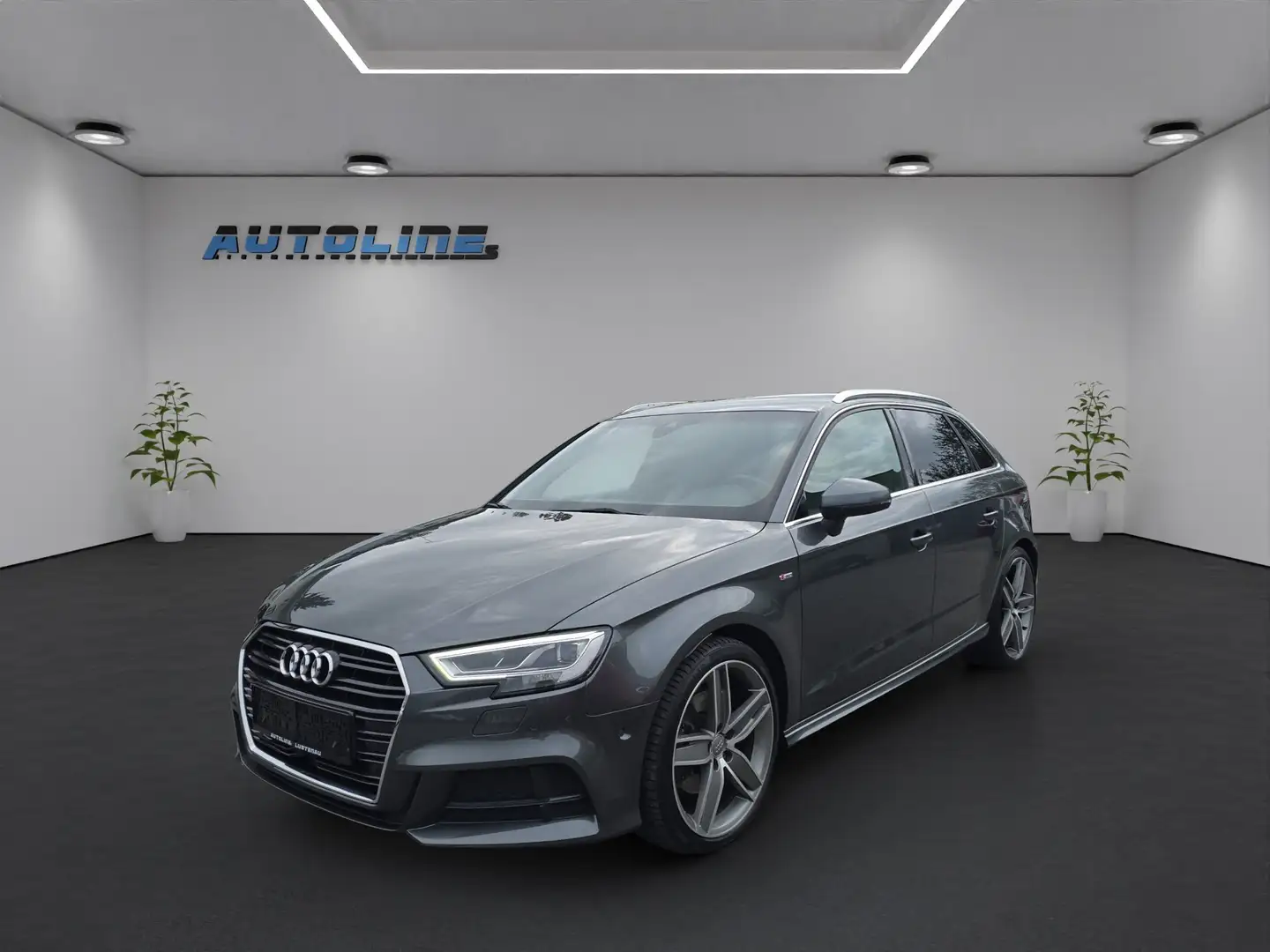 Audi A3 2.0*TDI*S-LINE*S-TRONIC*RECARO*LED*DIGITAL Grau - 1