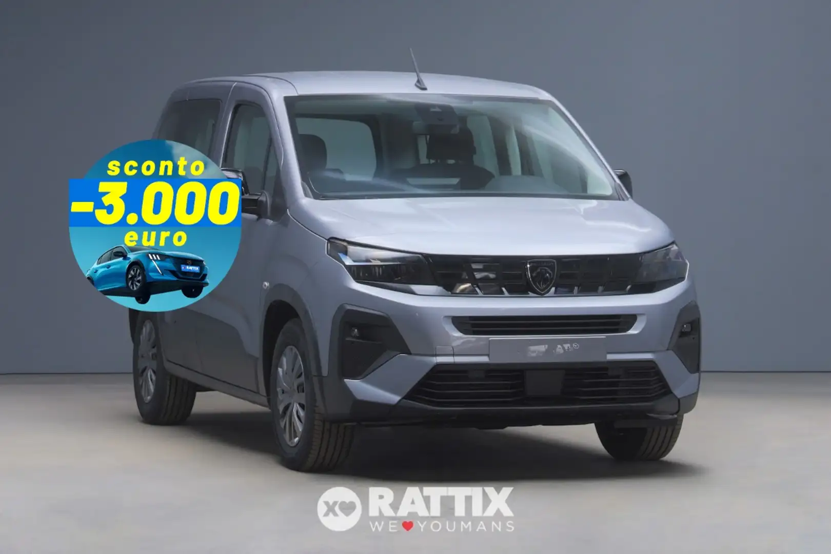 Peugeot Rifter 1.5 BlueHDi 100CV Allure Grau - 1