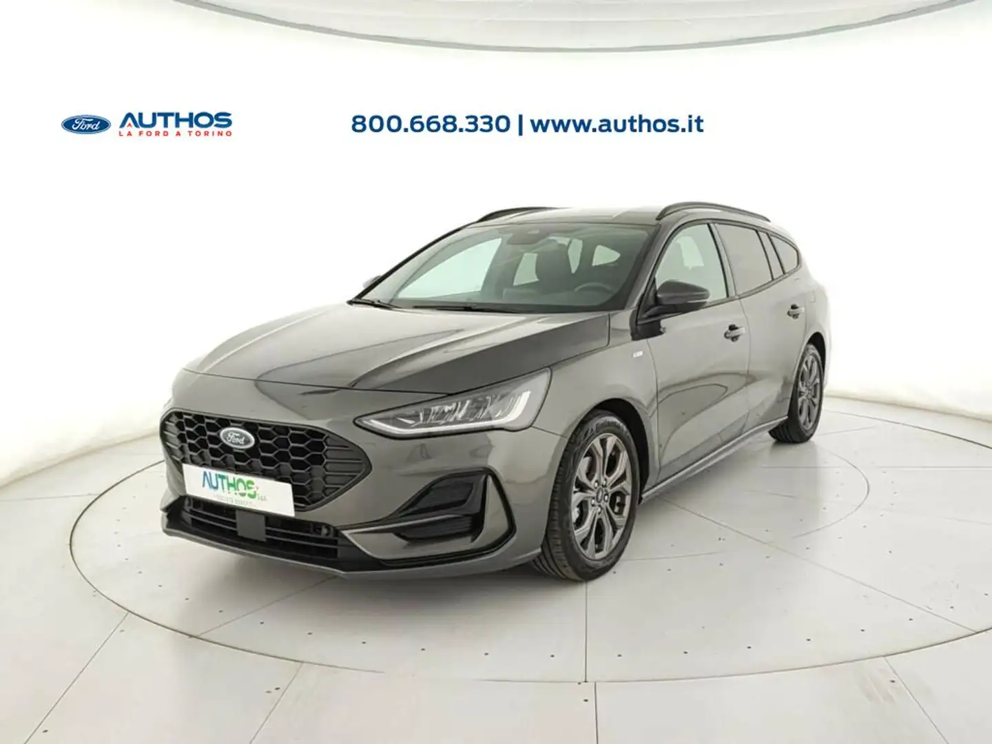Ford Focus SW 1.0 ecoboost h ST-Line Design 125cv Grijs - 1