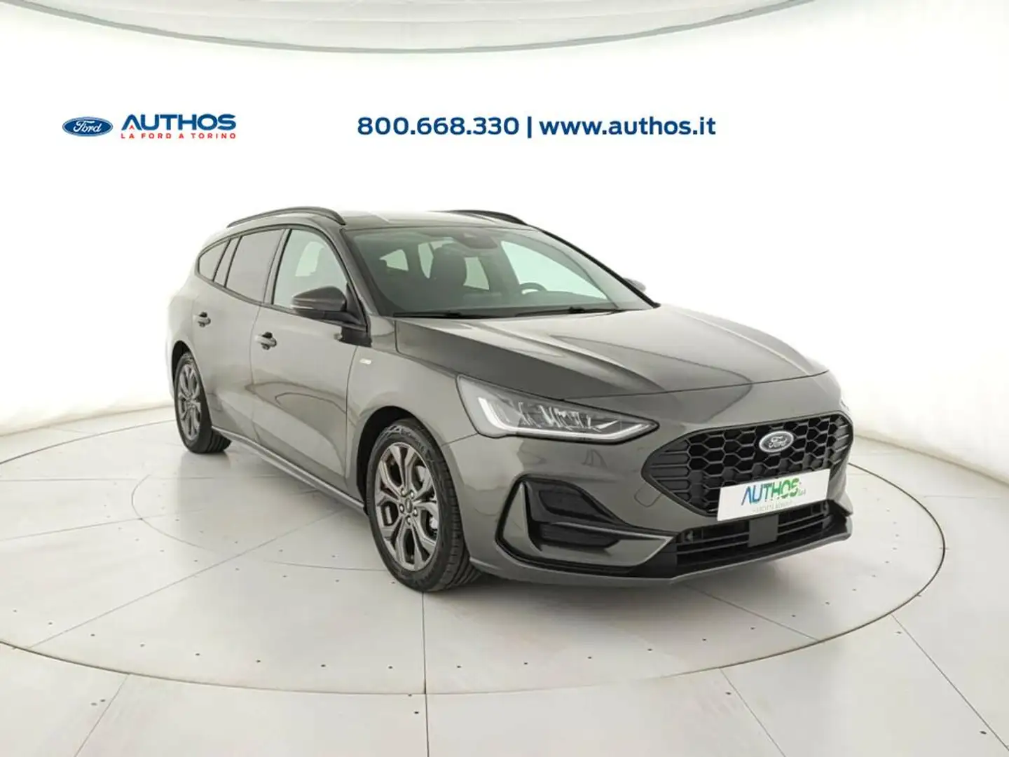 Ford Focus SW 1.0 ecoboost h ST-Line Design 125cv Grijs - 2