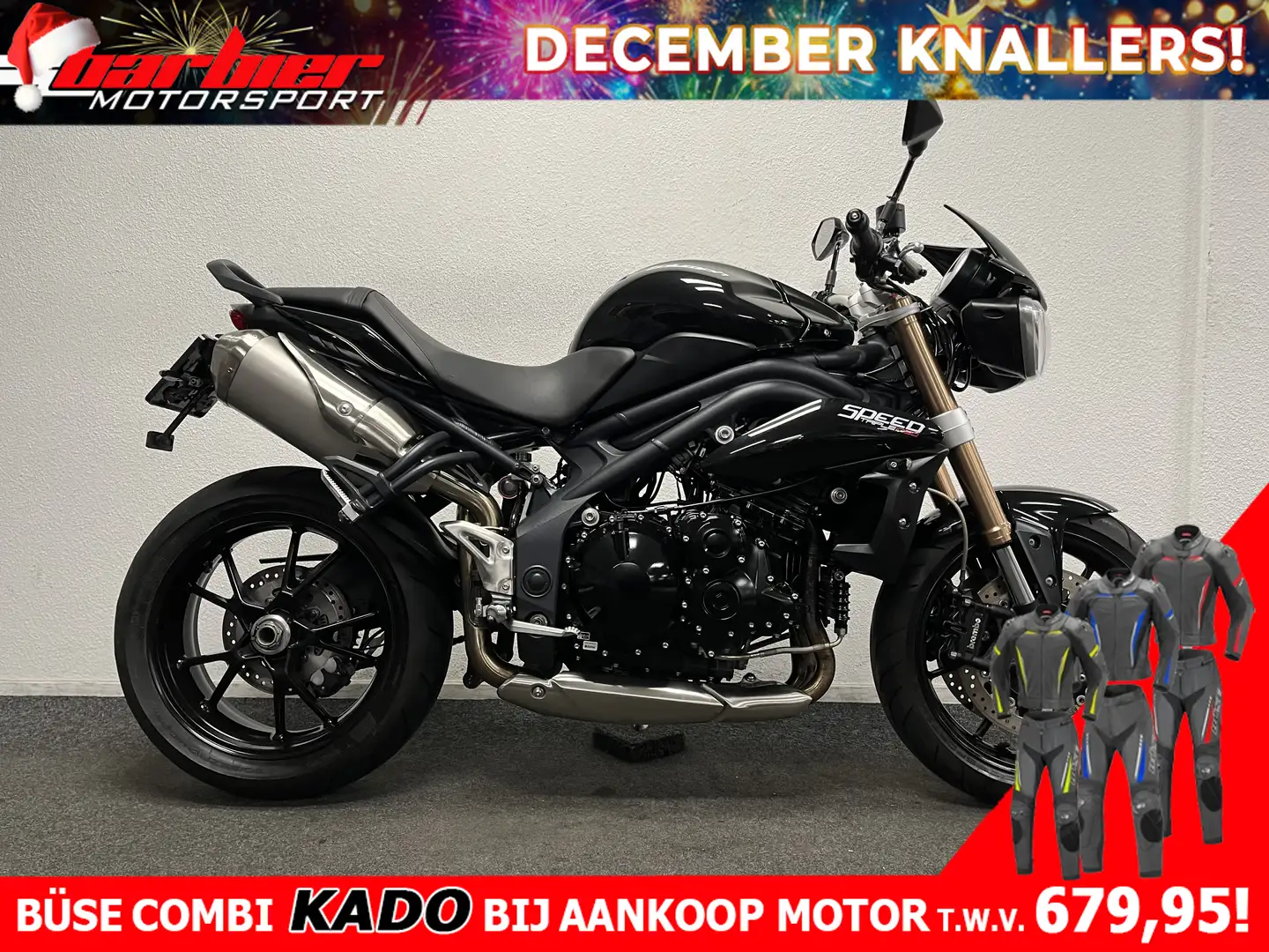 Triumph Speed Triple 1050 ABS Zwart - 1
