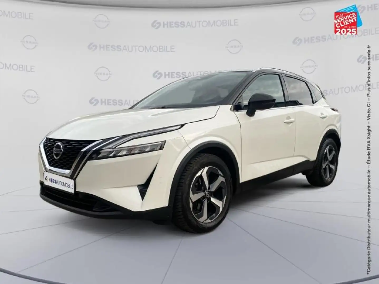 Nissan Qashqai 1.3 Mild Hybrid 158ch Tekna 4x4 Xtronic TPano Came Blanc - 1