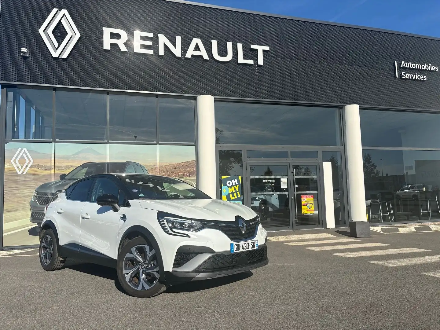 Renault Captur 1.6 E-TECH HYBRIDE 145CH RS LINE -21B Blanc - 1