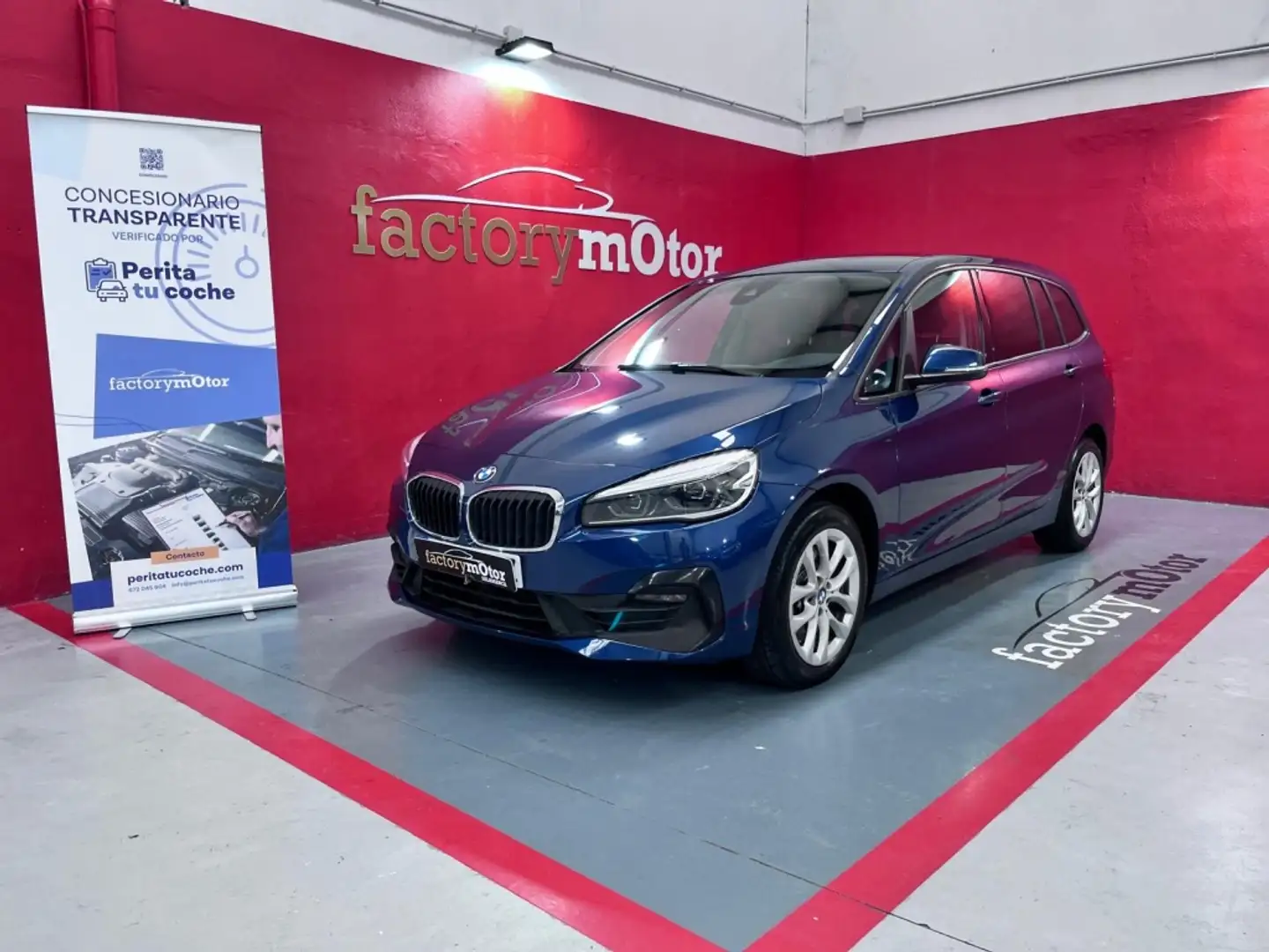 BMW 218 218dA Gran Tourer Azul - 2