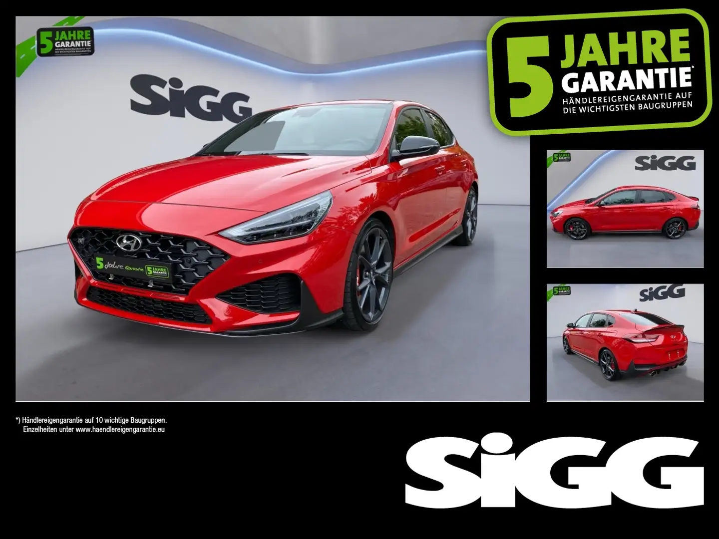 Hyundai i30 Fastback 2.0 T-GDI N Performance Automatik Rosso - 1