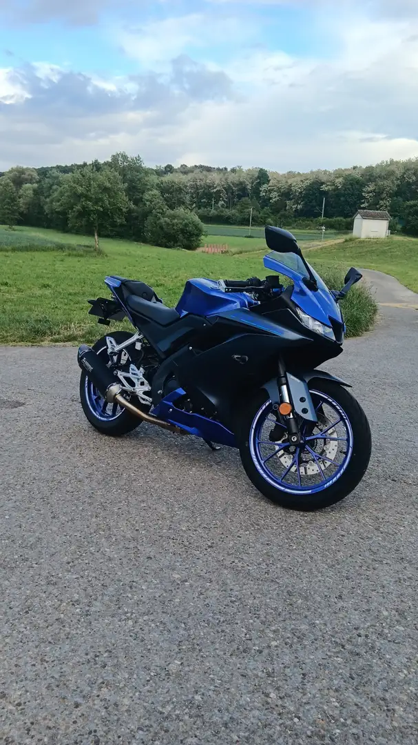 Yamaha YZF-R125 Blauw - 1