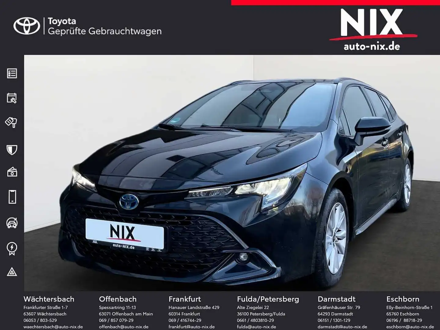 Toyota Corolla Touring Sport 1.8 HSD Business Edition Schwarz - 1