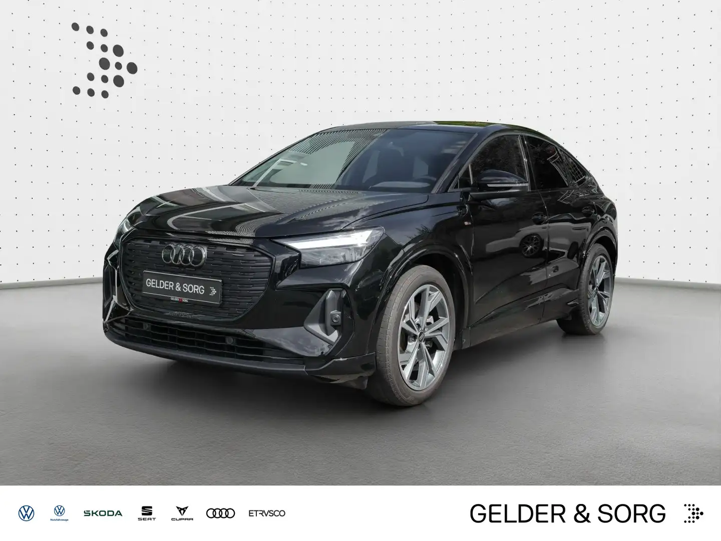 Audi Q4 e-tron Q4 Sportback 40 e-tron S line *LED*Navi*SHZ*EPH* Noir - 1