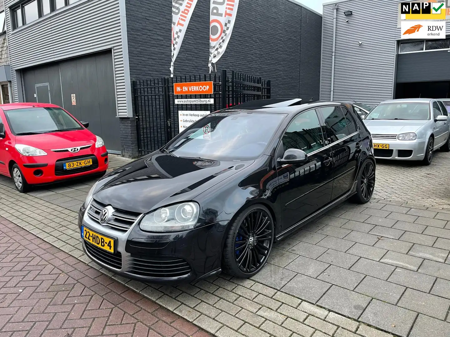 Volkswagen Golf 3.2 R32 4M DSG Schaalstoelen Milltek Airco PDC NAP Schwarz - 1