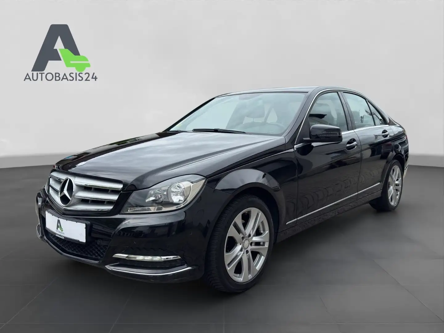 Mercedes-Benz C 220 C220 CDI Lim. Avantgarde *Teilleder*PDC*Garantie Schwarz - 1