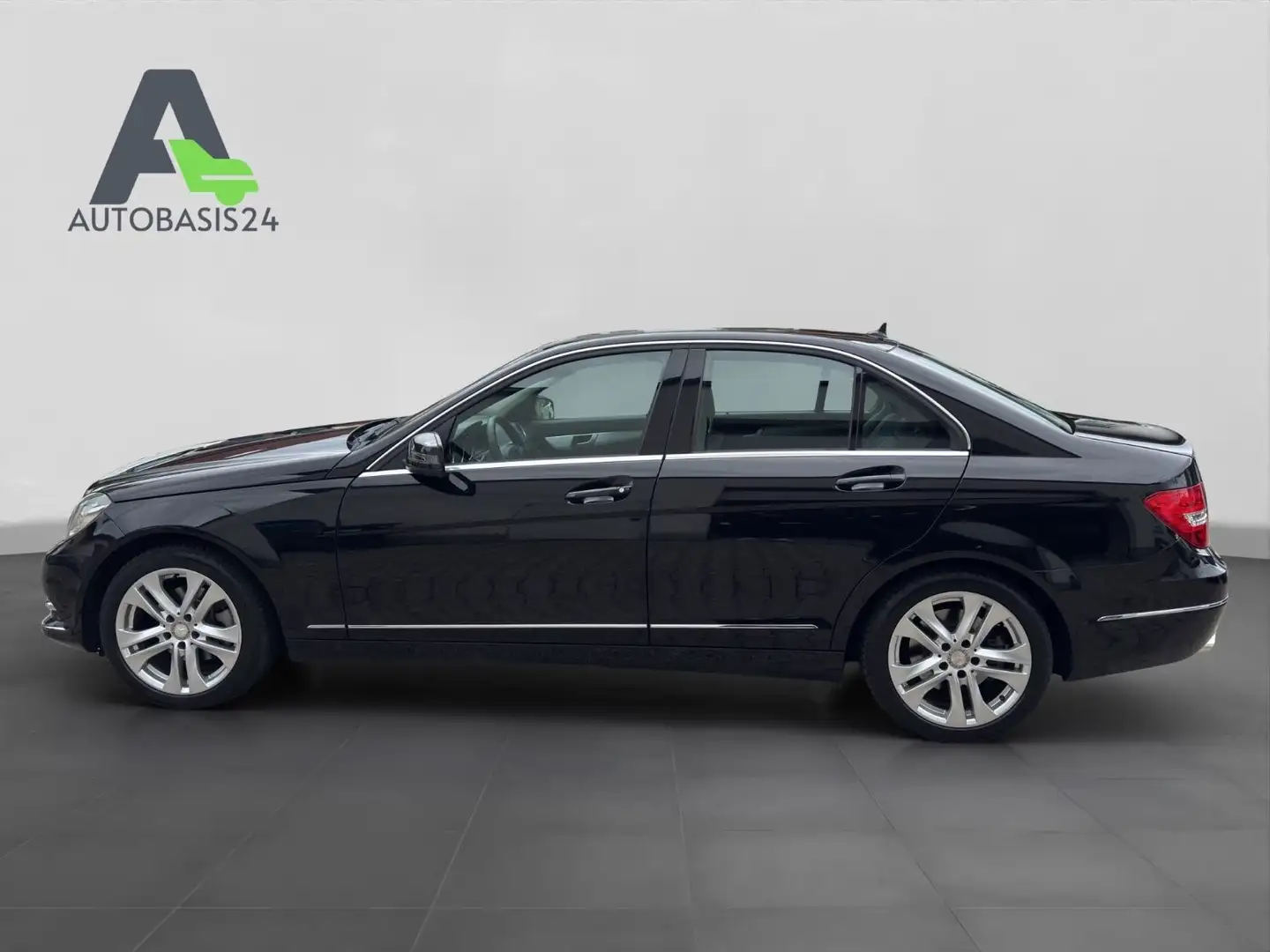 Mercedes-Benz C 220 C220 CDI Lim. Avantgarde *Teilleder*PDC*Garantie Schwarz - 2