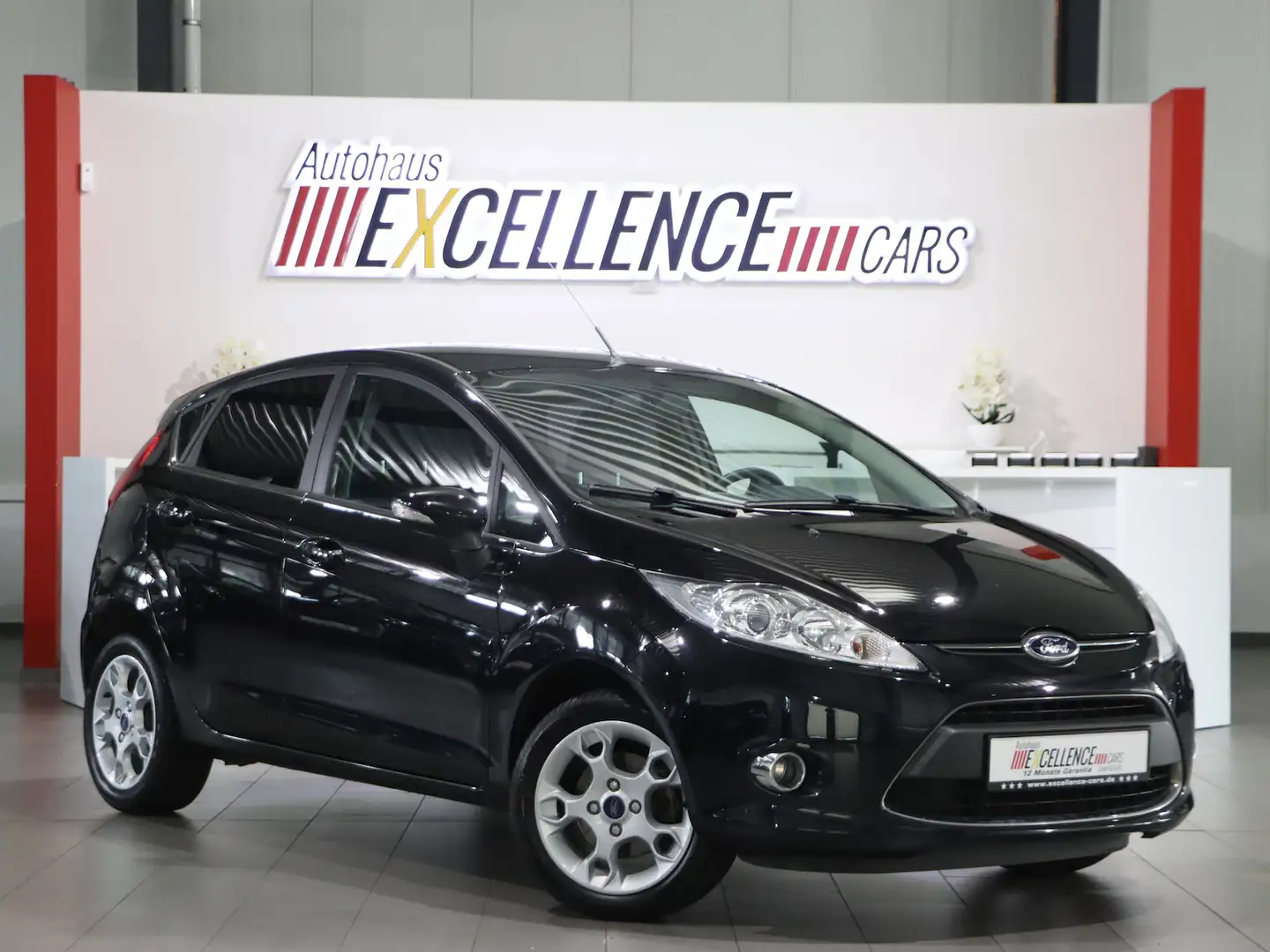 Ford Fiesta 1.25 TITANIUM / 4-TÜRER / WSS-BEHEIZBAR Negro - 1