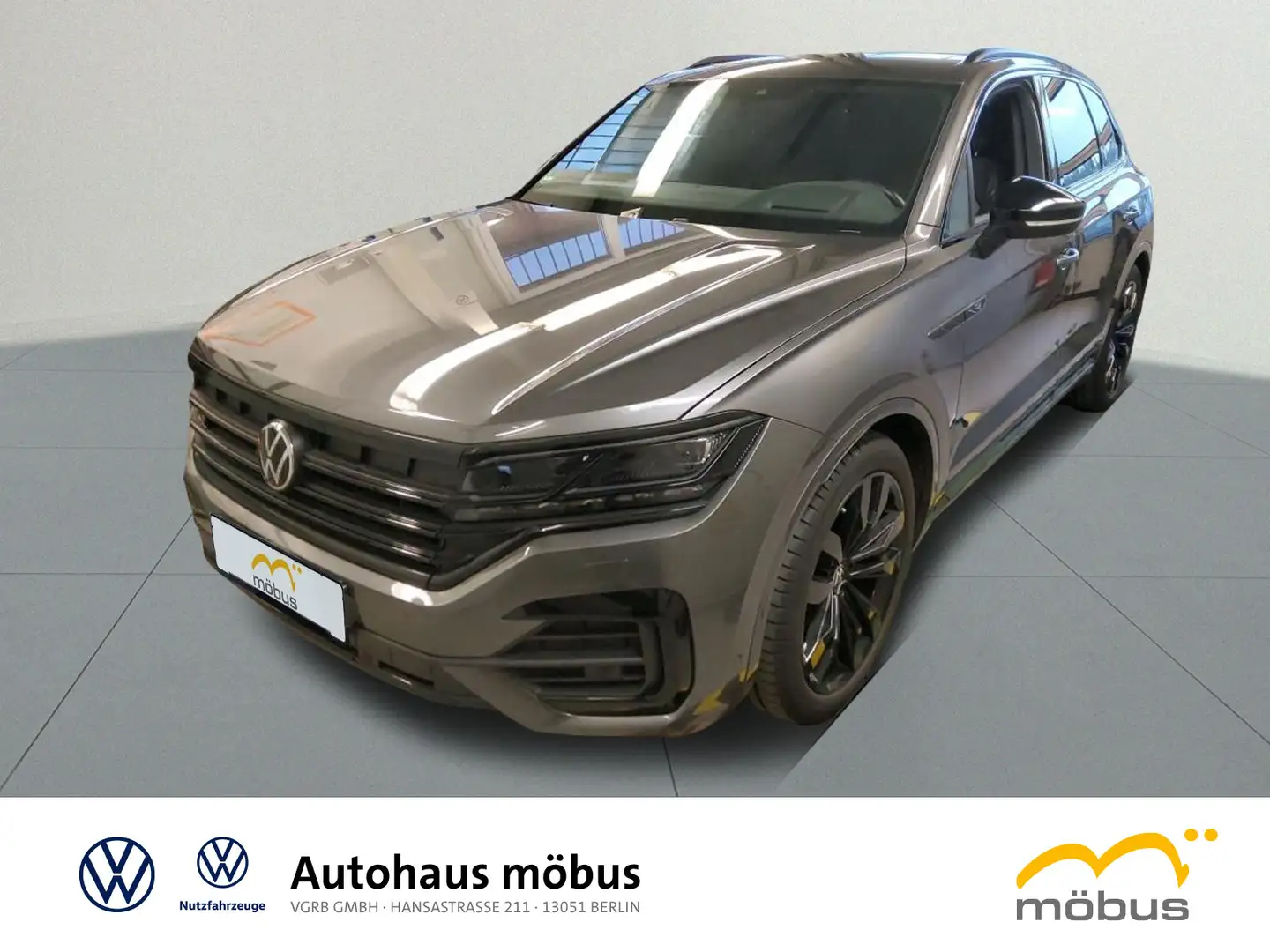 Volkswagen Touareg 3.0 V6 TDI R-Line 4M*AHK*APP*PANO*NAV*IQ Gris - 2