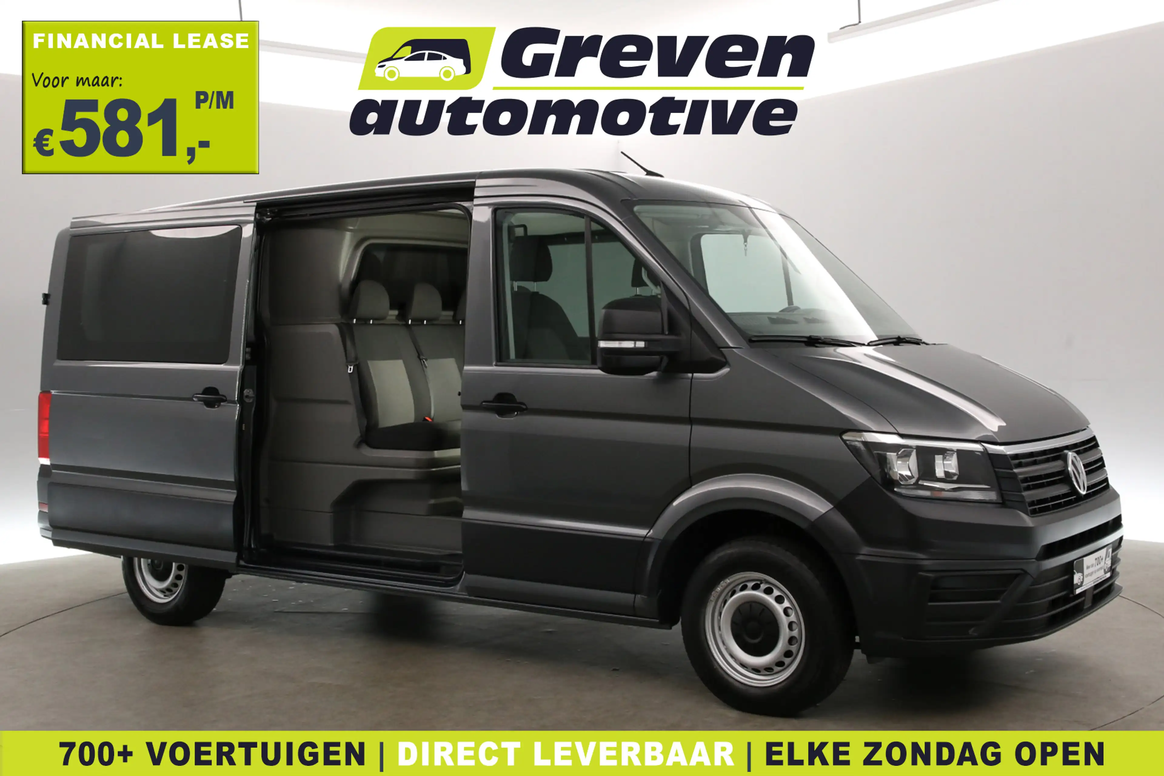 Volkswagen Crafter 2.0 TDI L3H2 | DC | 6 Zits | Airco | Camera | Car