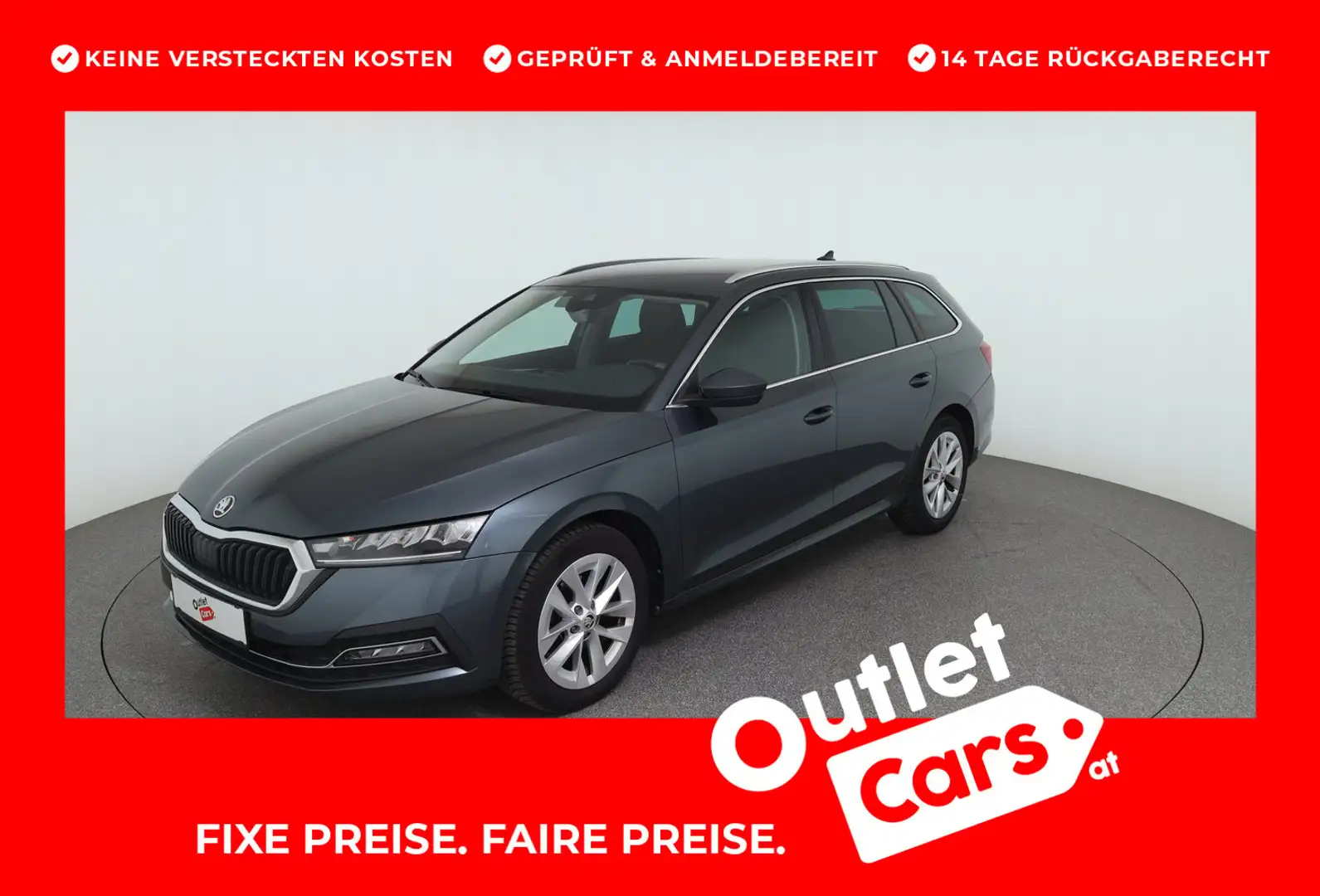 Skoda Octavia Style TDI DSG Grau - 1