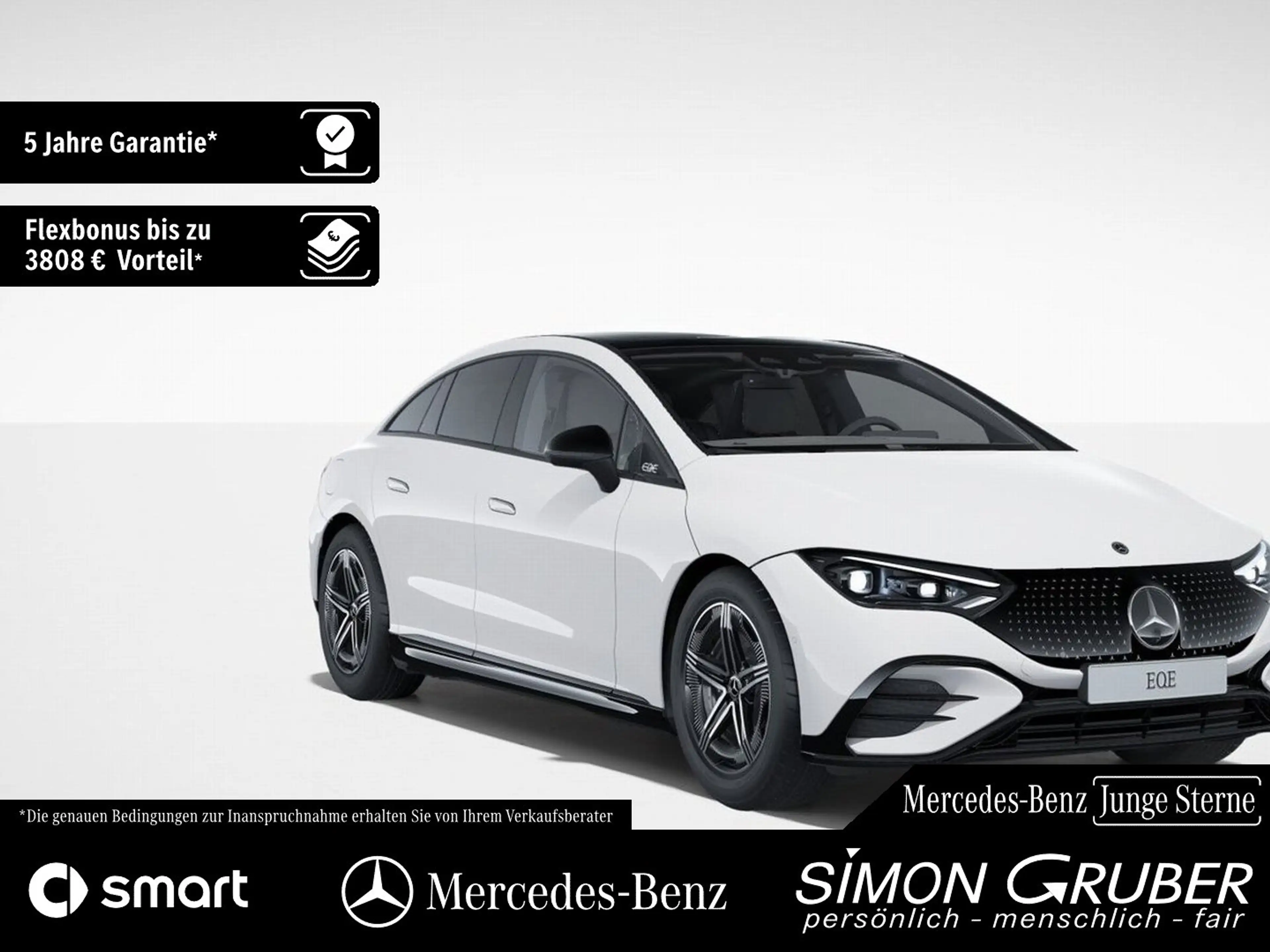 Mercedes-Benz EQE 350 4M AMG Night Pano Burm DigiLight ACC 360 — photo 11