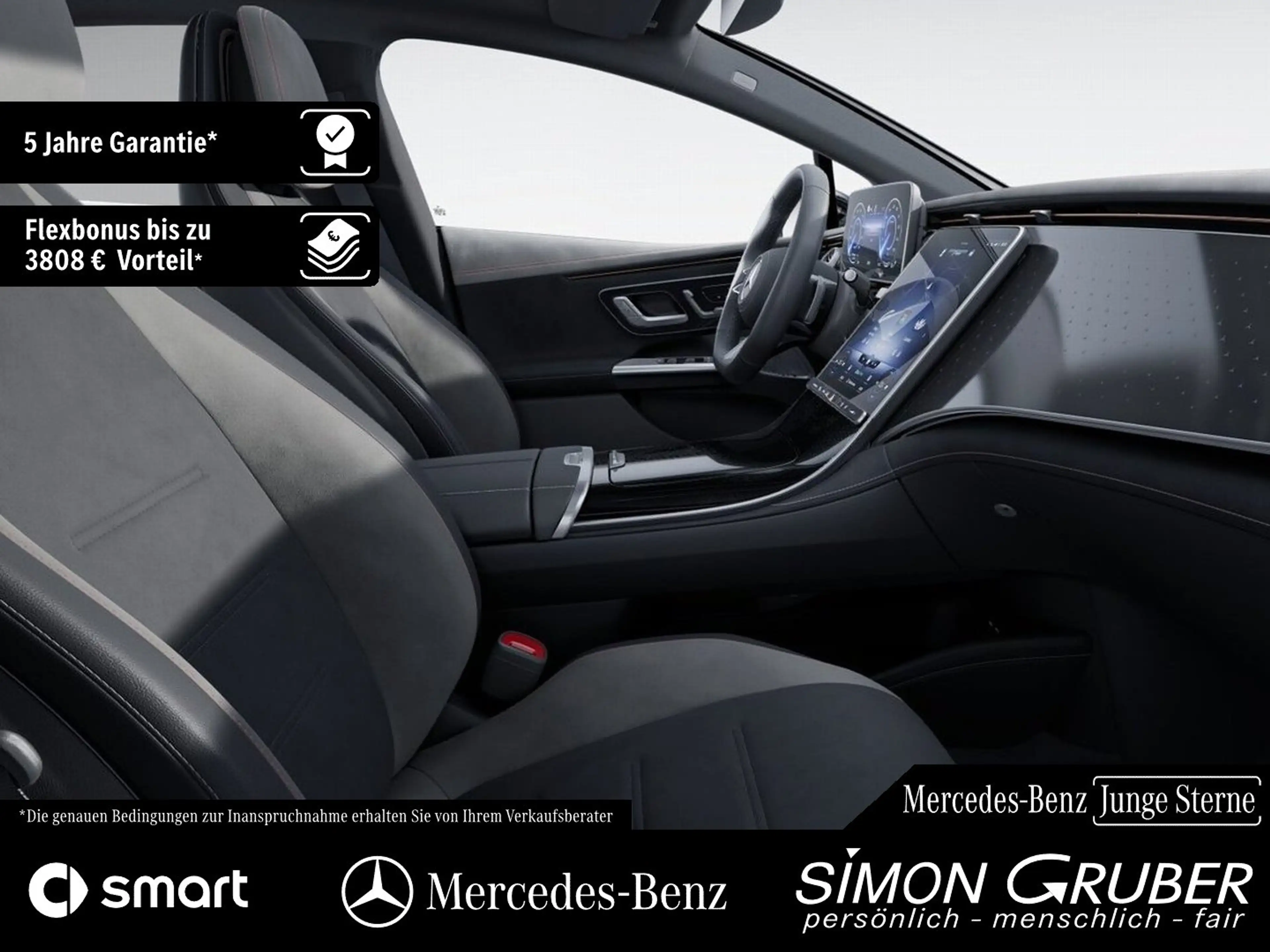 Mercedes-Benz EQE 350 4M AMG Night Pano Burm DigiLight ACC 360 — photo 8
