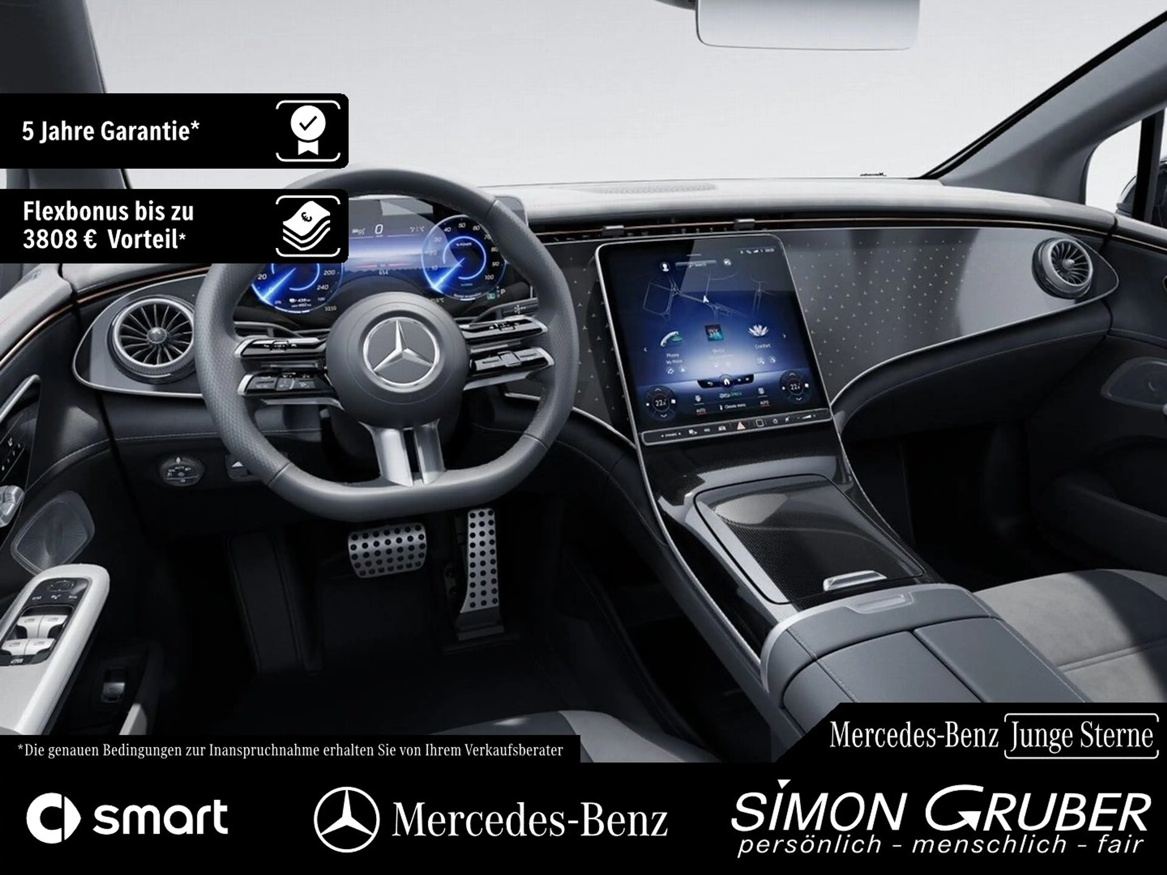 Mercedes-Benz EQE 350 4M AMG Night Pano Burm DigiLight ACC 360 — photo 6