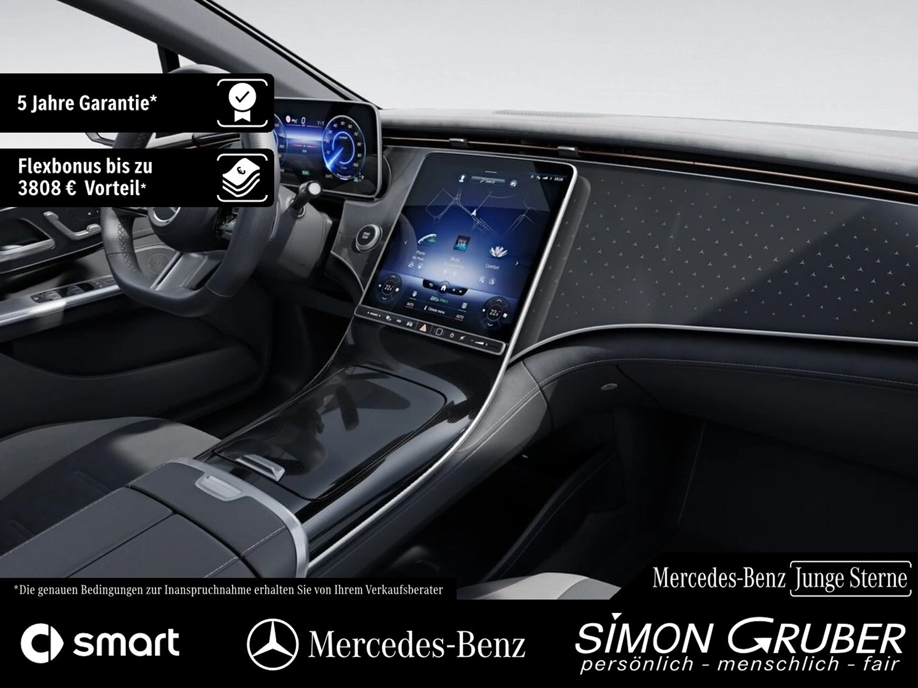 Mercedes-Benz EQE 350 4M AMG Night Pano Burm DigiLight ACC 360 — photo 7