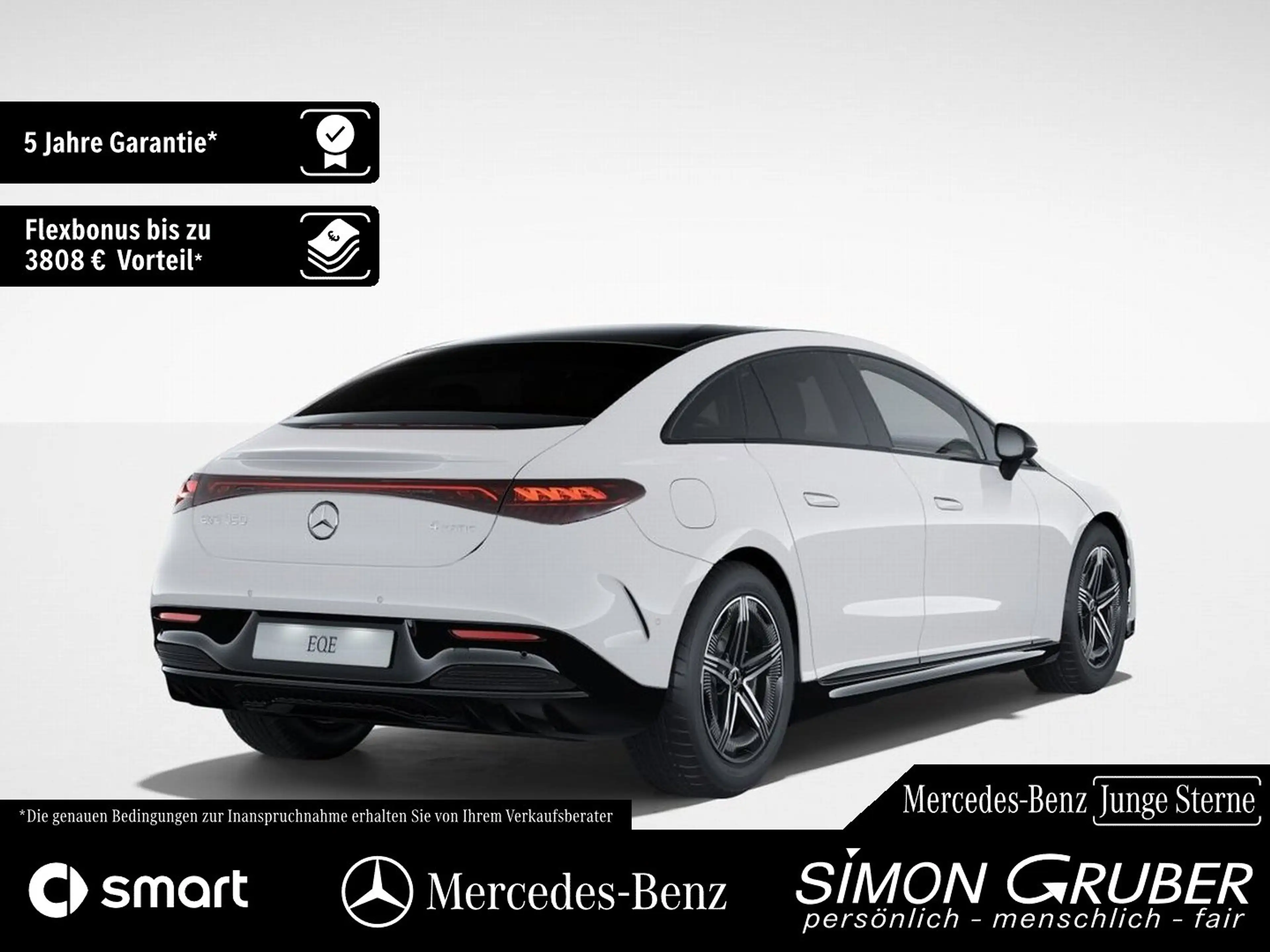 Mercedes-Benz EQE 350 4M AMG Night Pano Burm DigiLight ACC 360 — photo 4