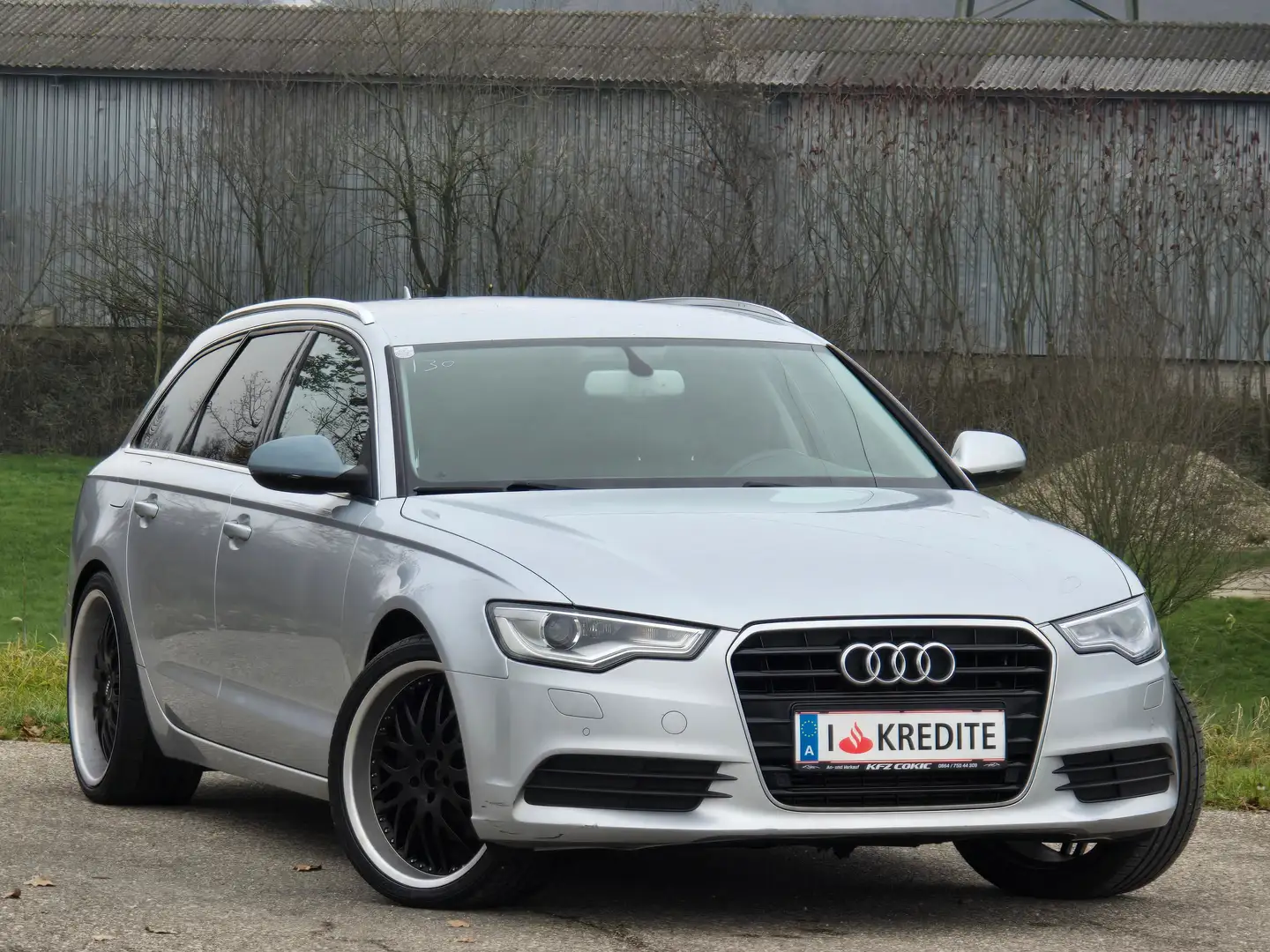 Audi A6 3.0TDI Top* Kredit* Automatik* Anhängerkupplung Grau - 2