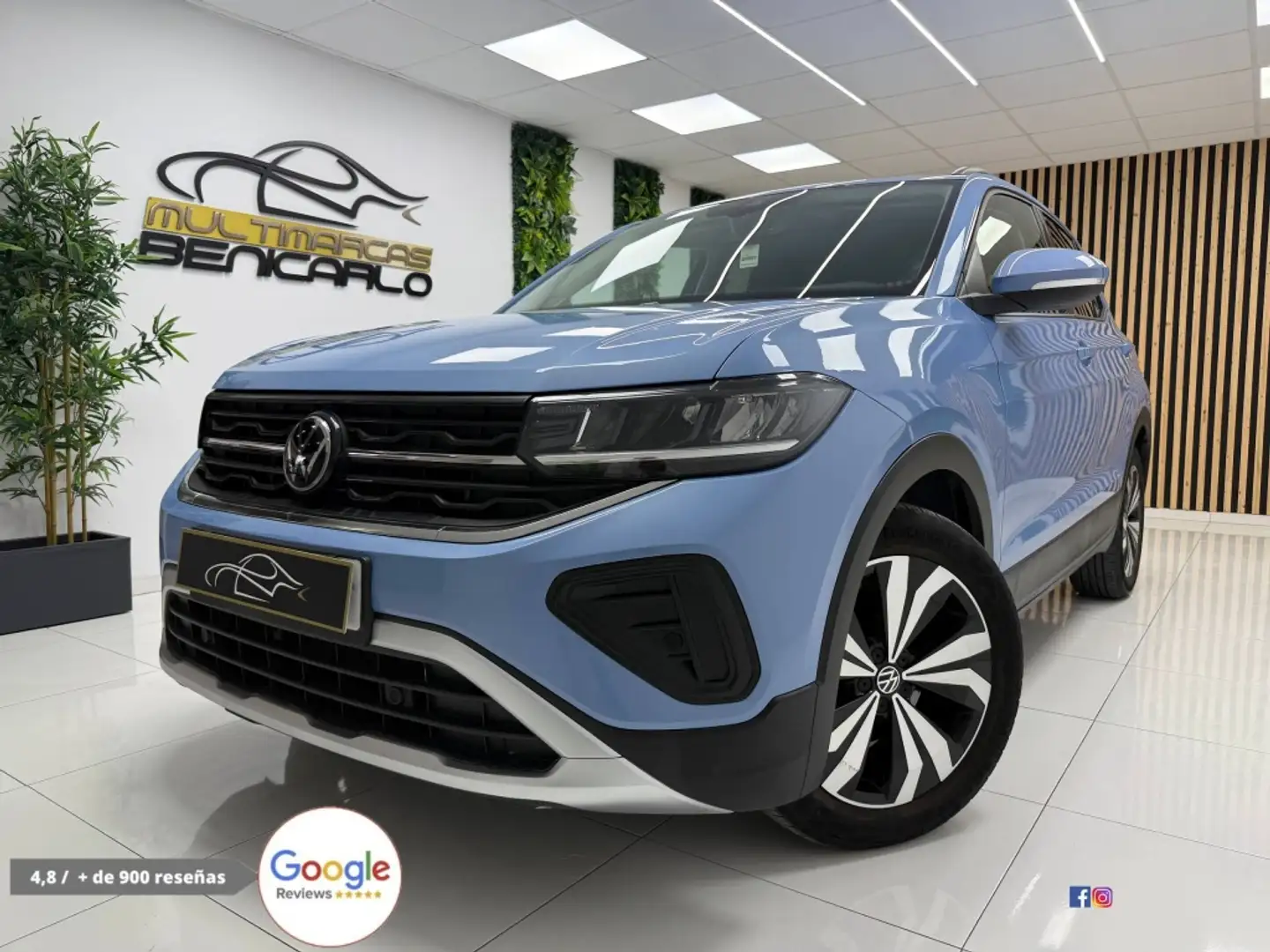 Volkswagen T-Cross 1.0 TSI Life 85kW Azul - 2